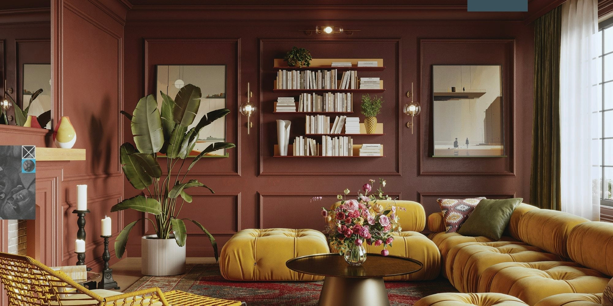 Bring Your Room to Life with 2025’s Color Drench Trend