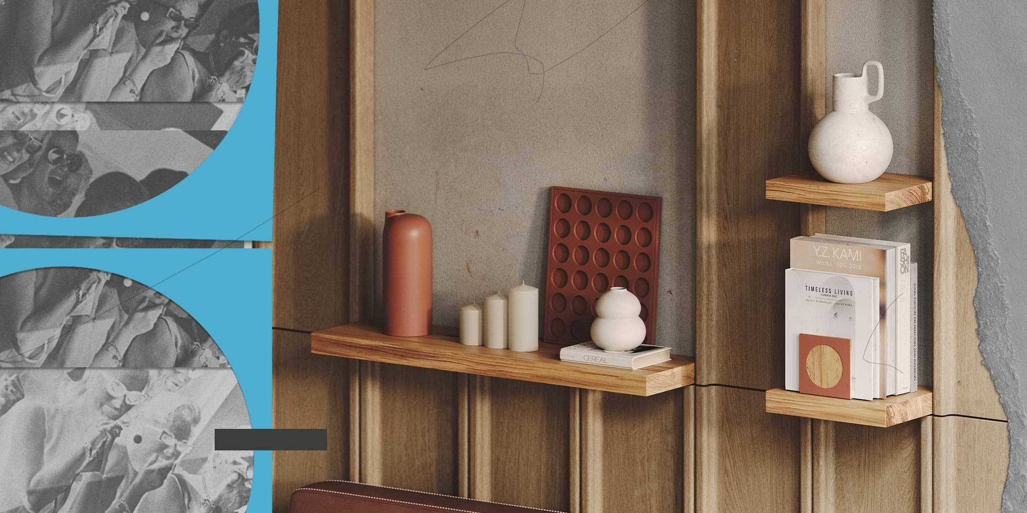 How to Arrange Items on Shelves Like a Designer