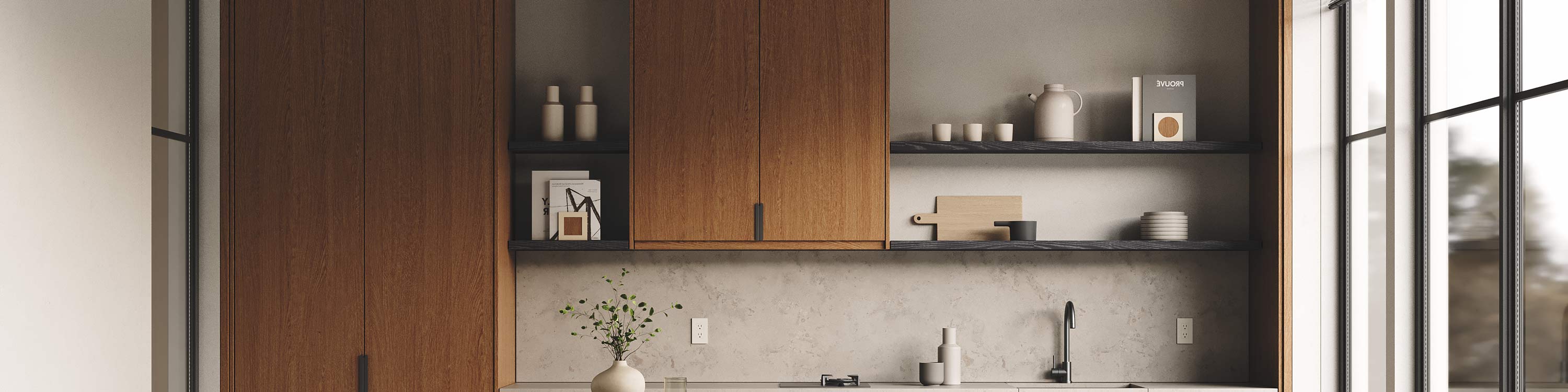 Solid Wood Floating Shelves