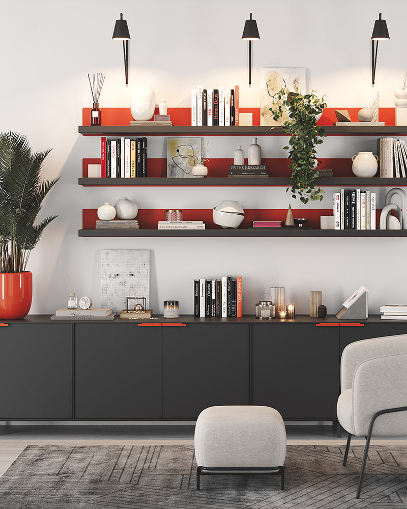 Modern Floating Shelves
