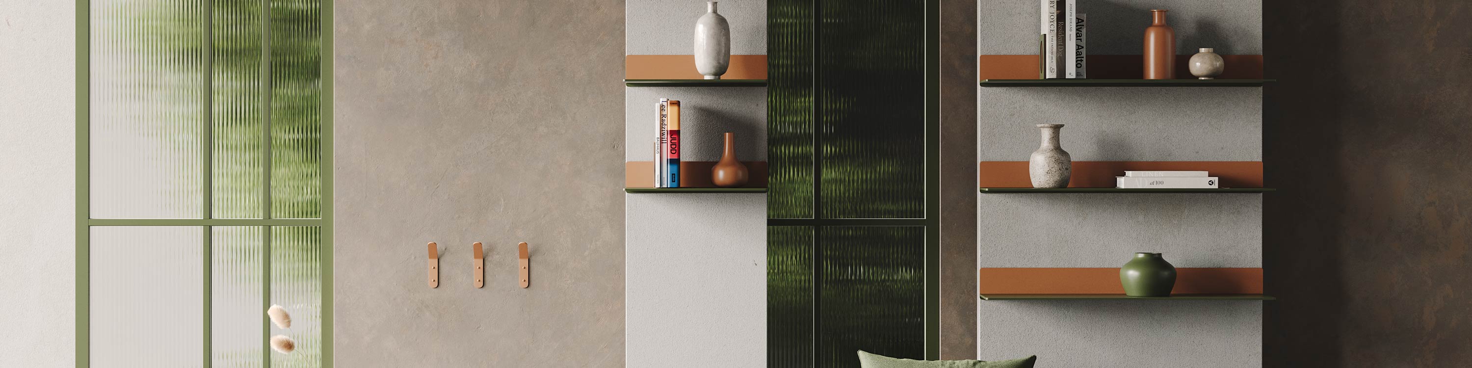 Metal Floating Shelves