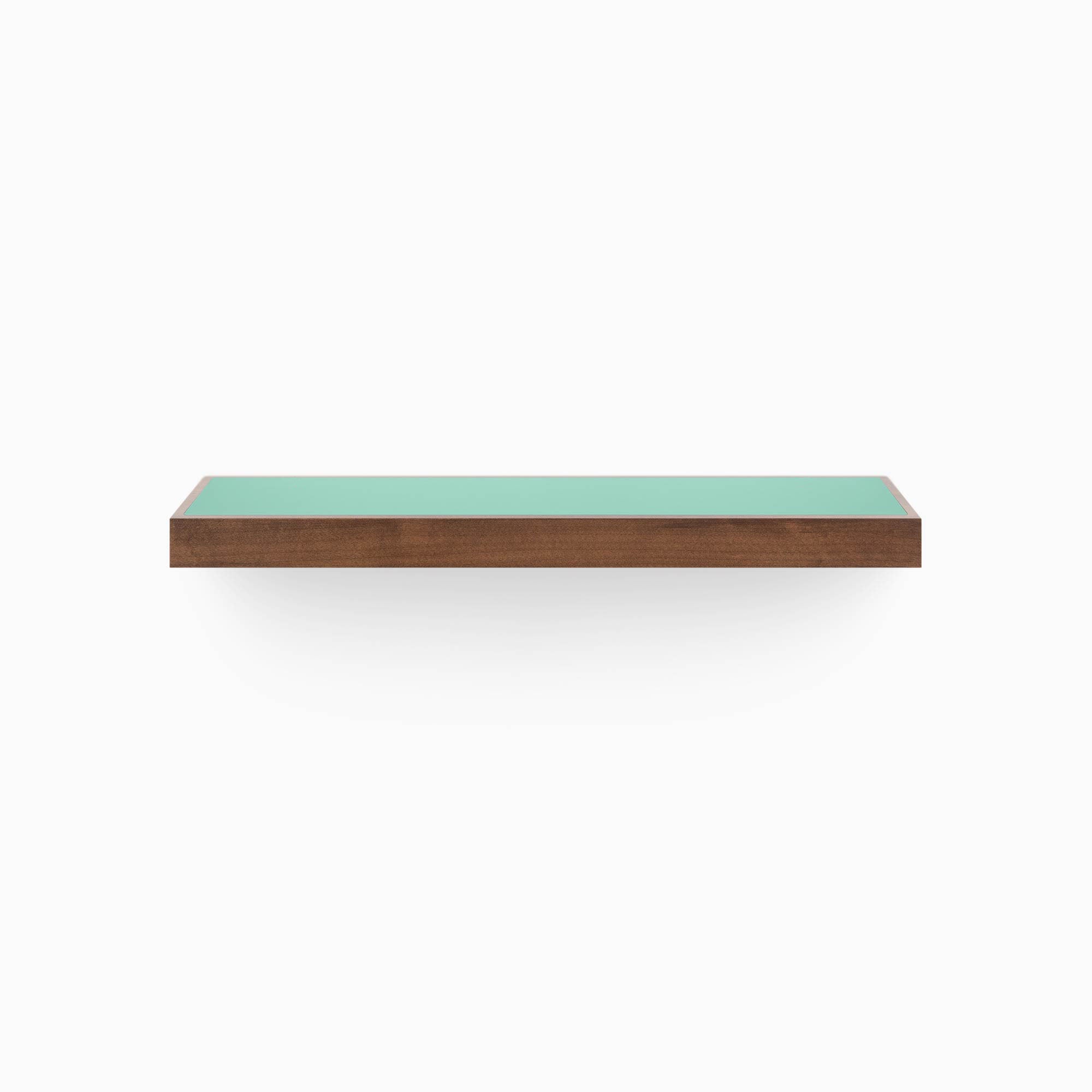 Aksel Inlay Espresso Floating Shelf