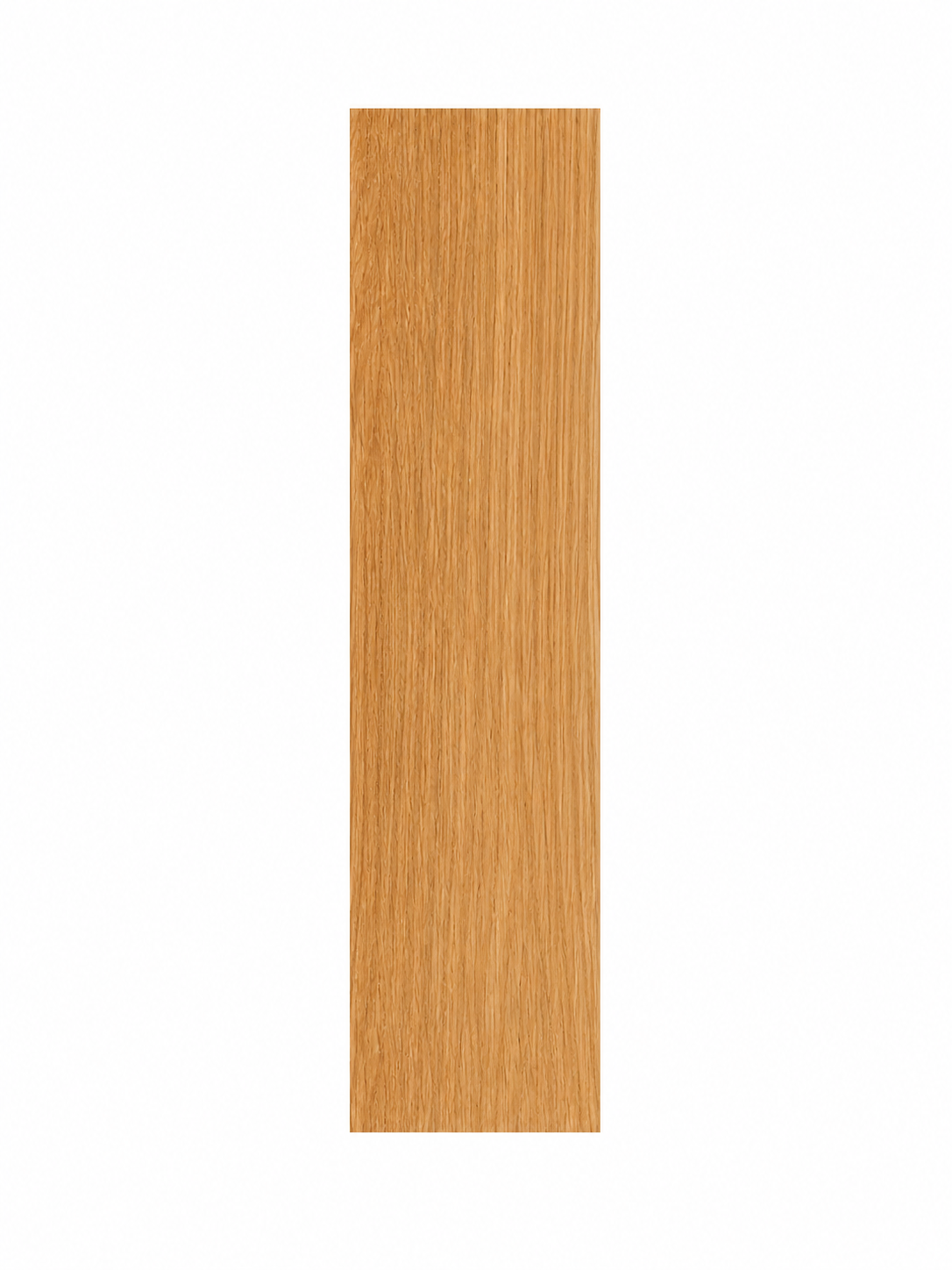 Clearance — Aksel Clear White Oak Floating Shelf — 33" Length x 8" Depth x 1.5" Thick