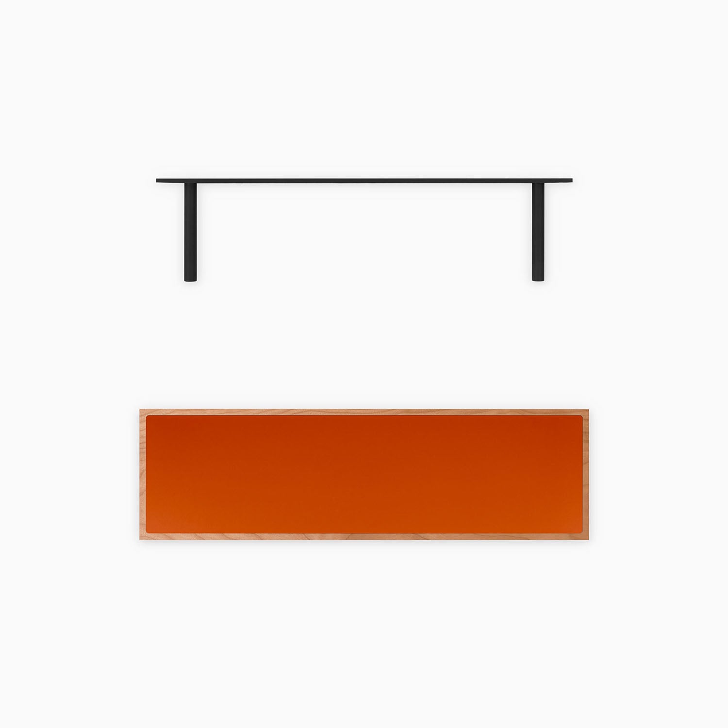 Aksel Inlay Cherry Floating Shelf