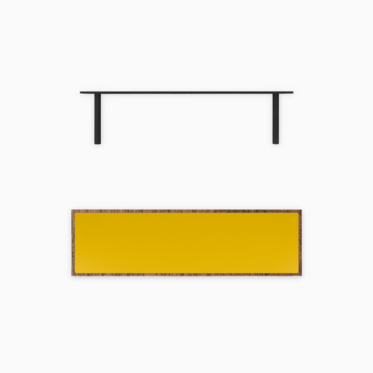 Aksel Inlay Nutmeg Rustic Floating Shelf