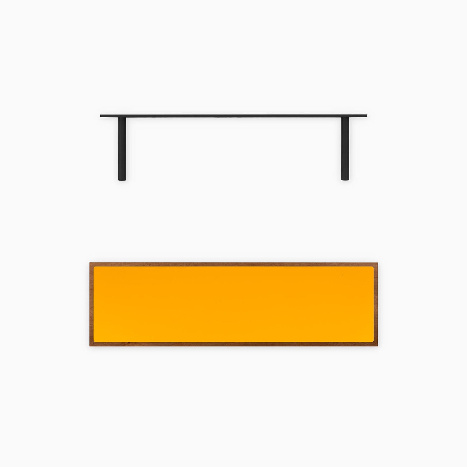 Aksel Inlay Nutmeg Floating Shelf