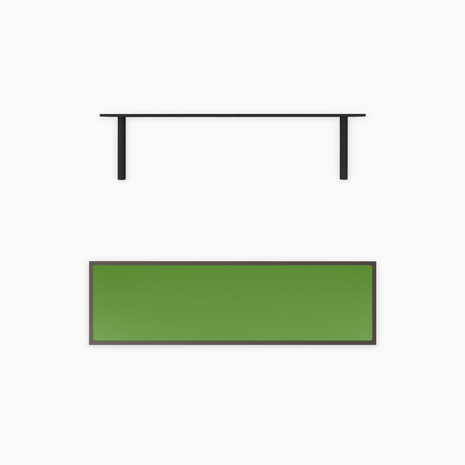 Aksel Inlay Tungsten Floating Shelf
