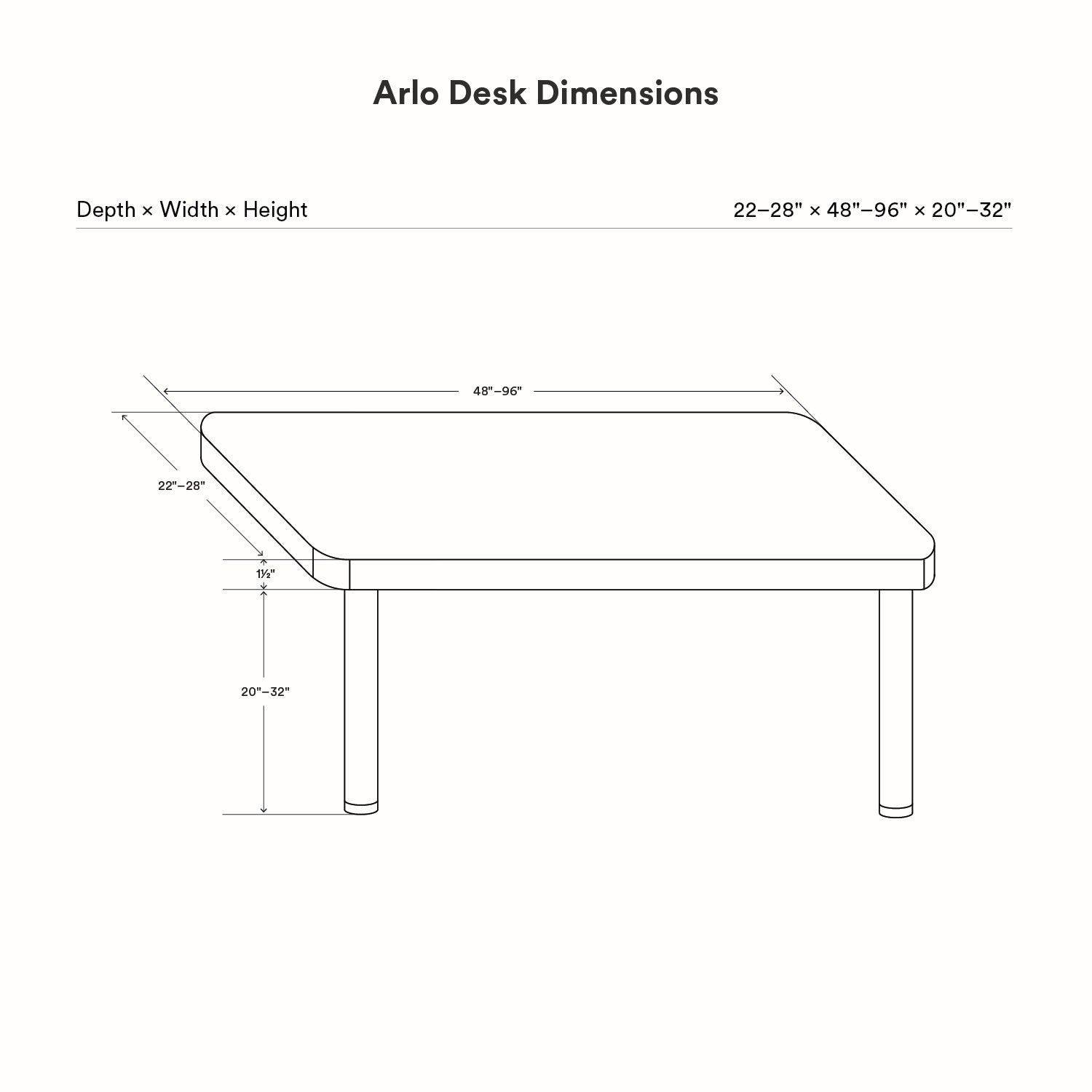 Arlo Desk (Baltic Birch)