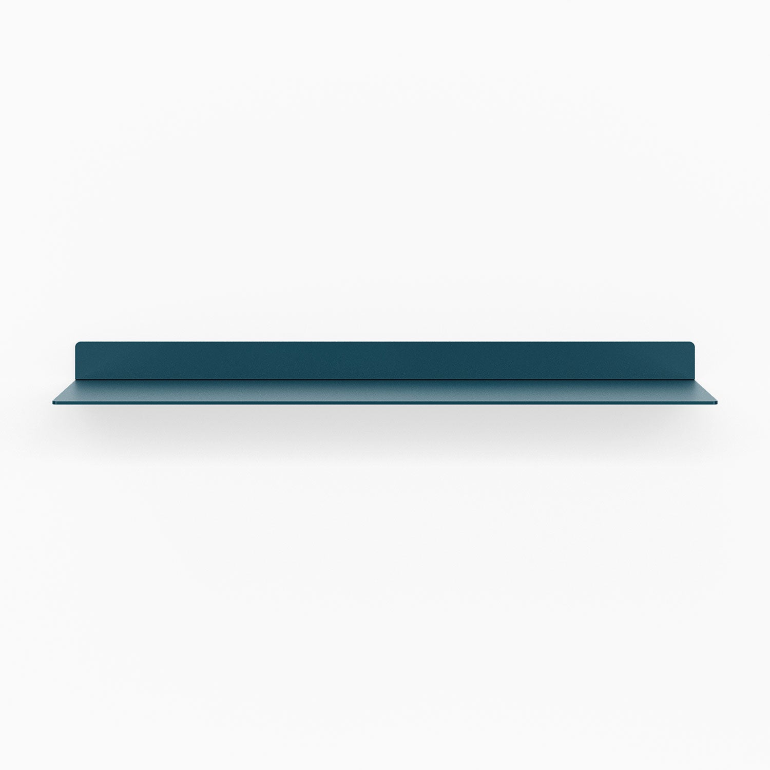Beefy Bender FM 1 Metal Wall Shelf in deep winkler blue, minimalist metal floating shelf crafted for durable and functional wall display and organization.