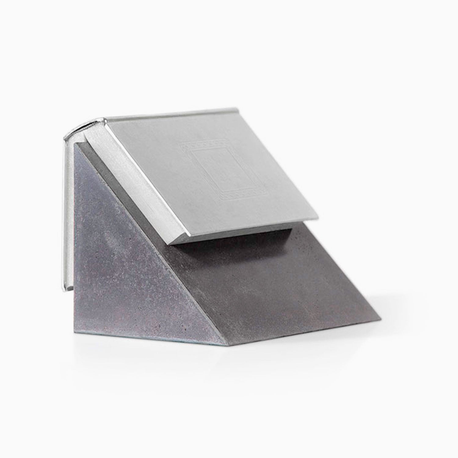 Book Wedgie El Uno - Concrete Book Rest