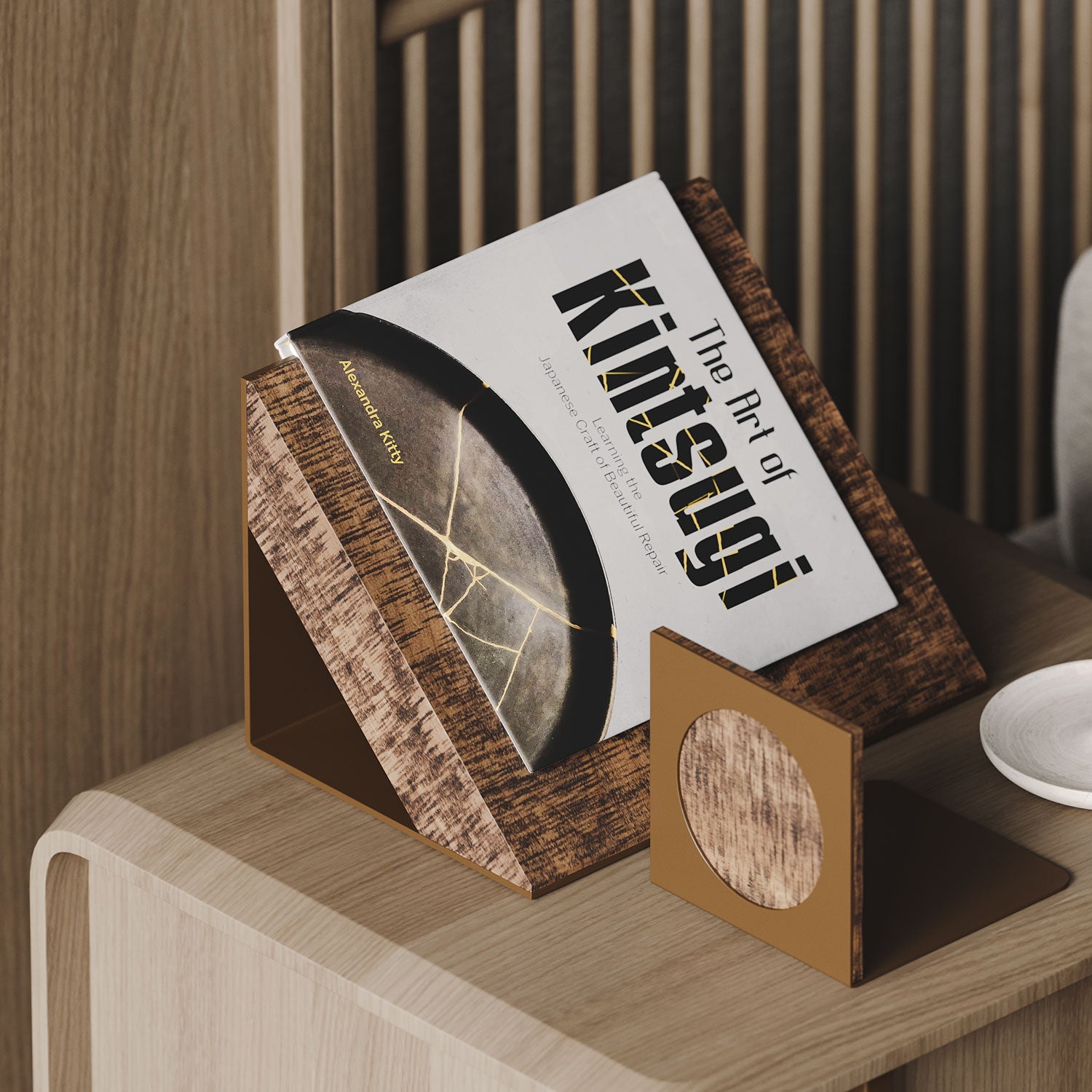 Book Wedgie Part Deux - Metal + Wood Book Rest