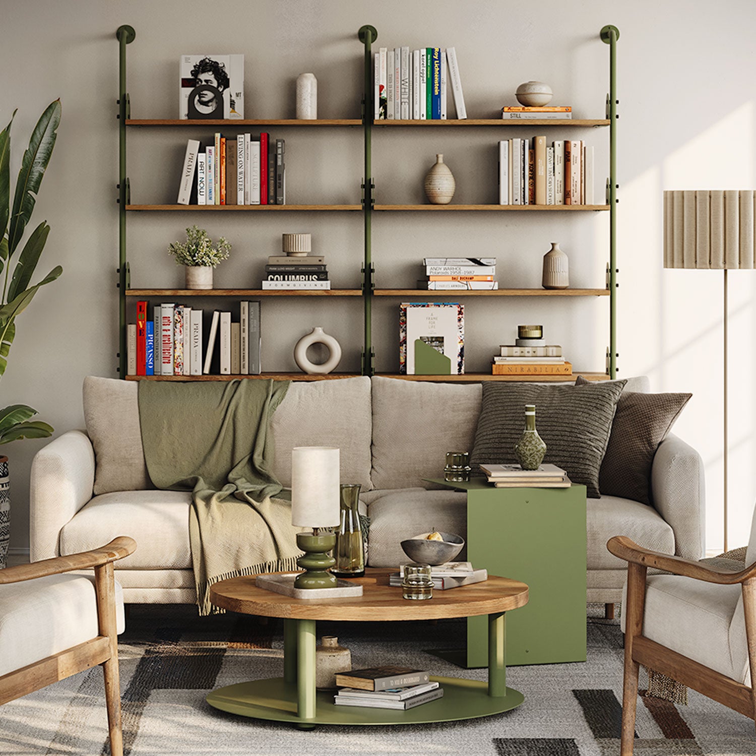 Deco Shelf System Four Bay