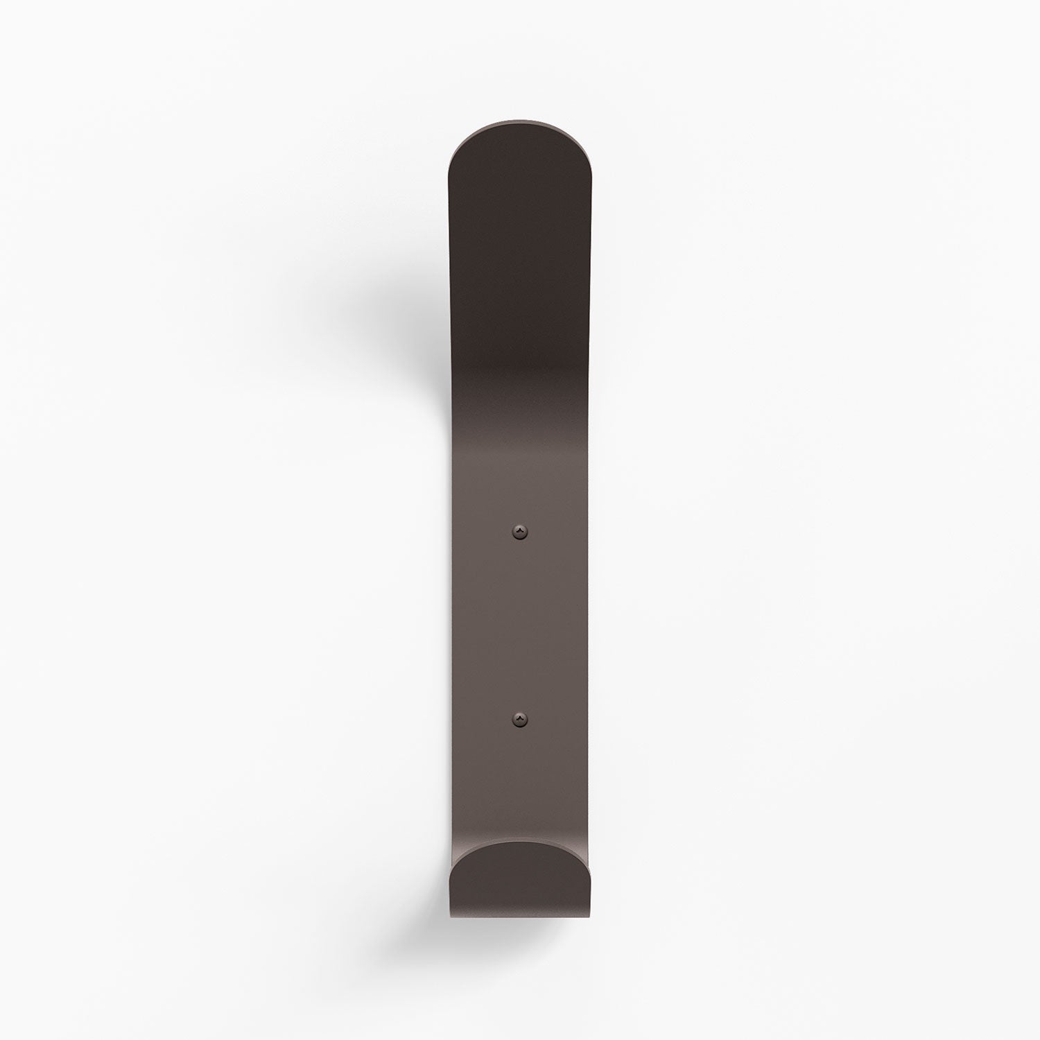 Doohooky El Maximo Wall Hook in arsenic steel with minimalist form for durable, functional wall hooks and organization solutions