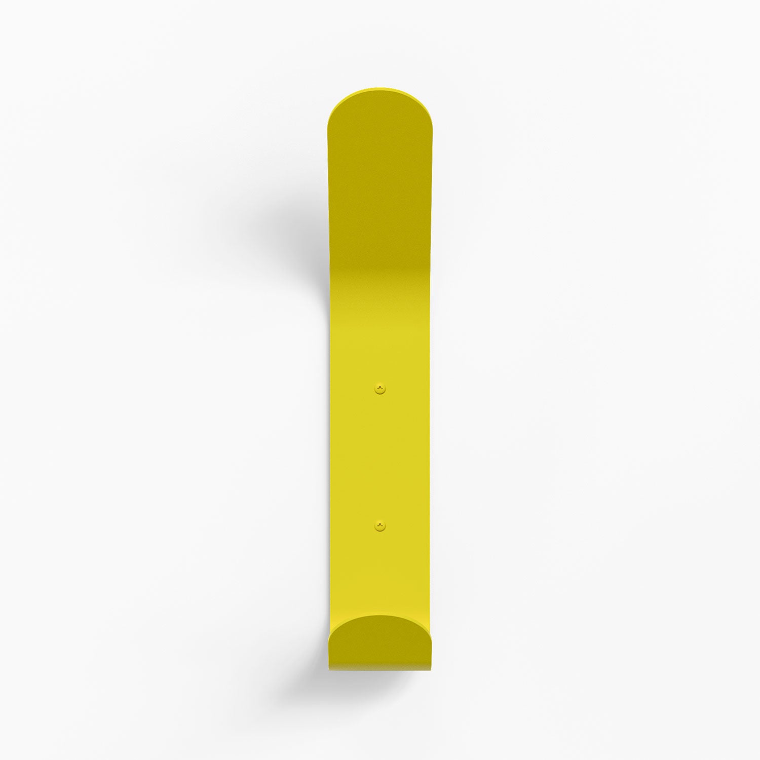 Doohooky El Maximo Wall Hook in bold bananarama steel with sleek durable design for modern wall hooks and hangers