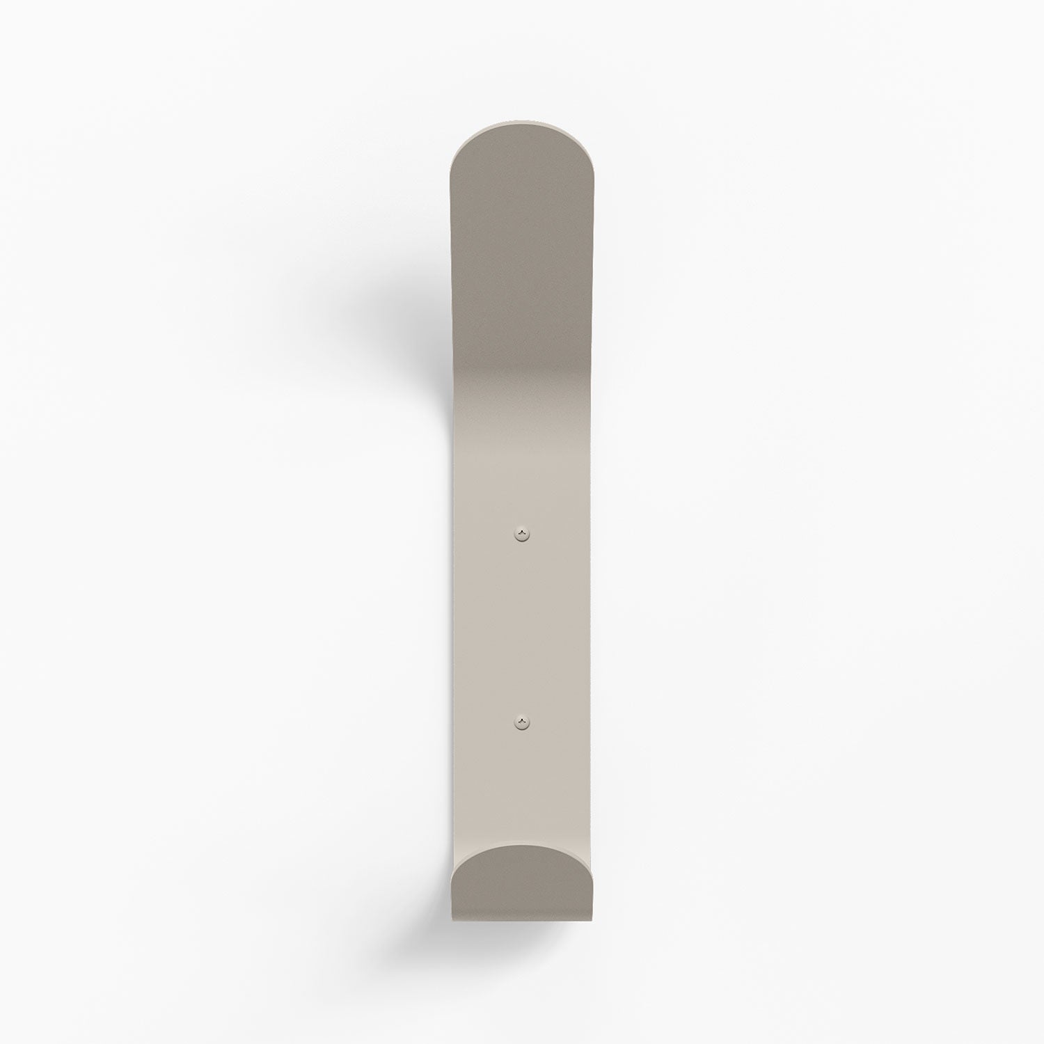 Doohooky El Maximo Wall Hook in concretey steel with a minimalist, durable design for functional wall organization and display