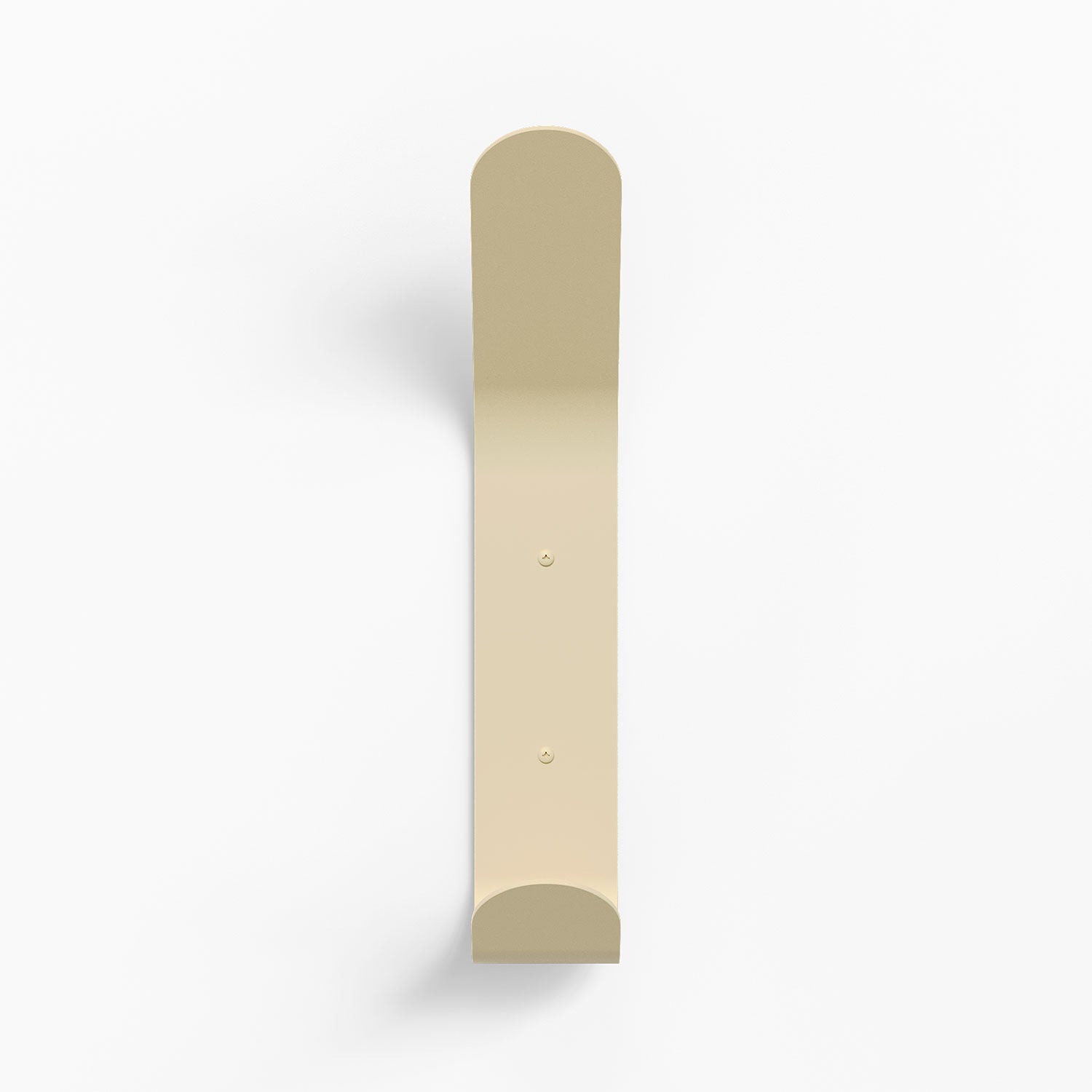 Doohooky El Maximo Wall Hook in dune steel with minimalist form for sturdy and functional wall hooks and organization