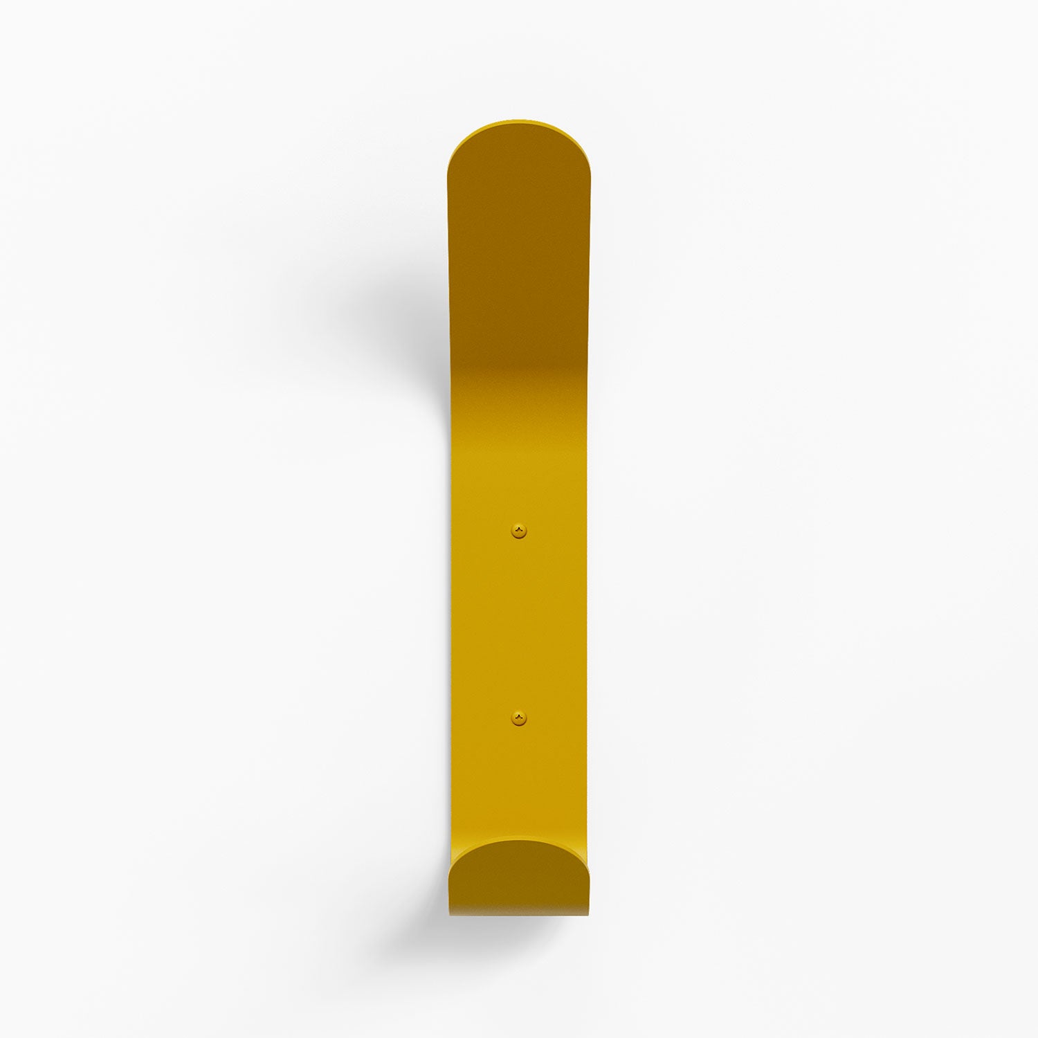 Doohooky El Maximo Wall Hook in rich honeymustard steel with sleek, durable design for versatile wall hooks and organization