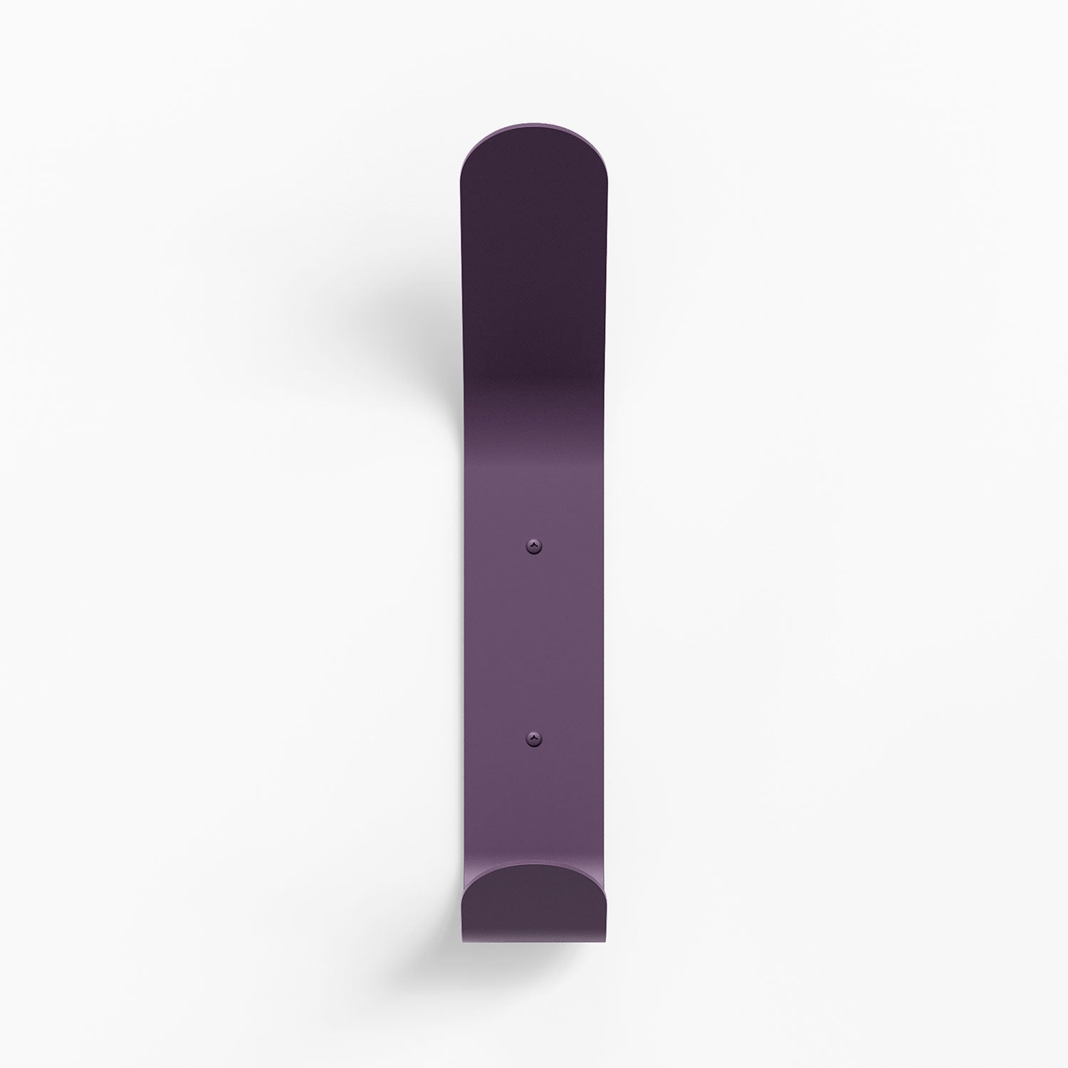 Doohooky El Maximo Wall Hook in nurple steel with clean, sturdy design for modern and functional wall organization