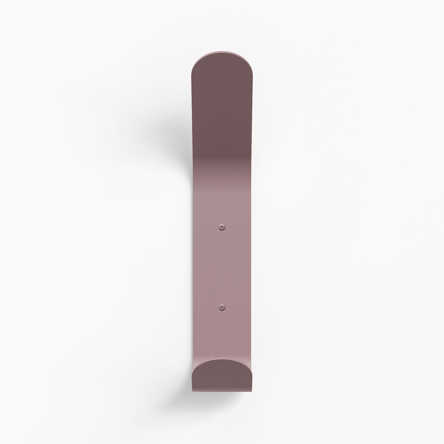 Doohooky El Maximo Wall Hook in purpledusk steel with sturdy minimalist design for functional wall hooks and organization