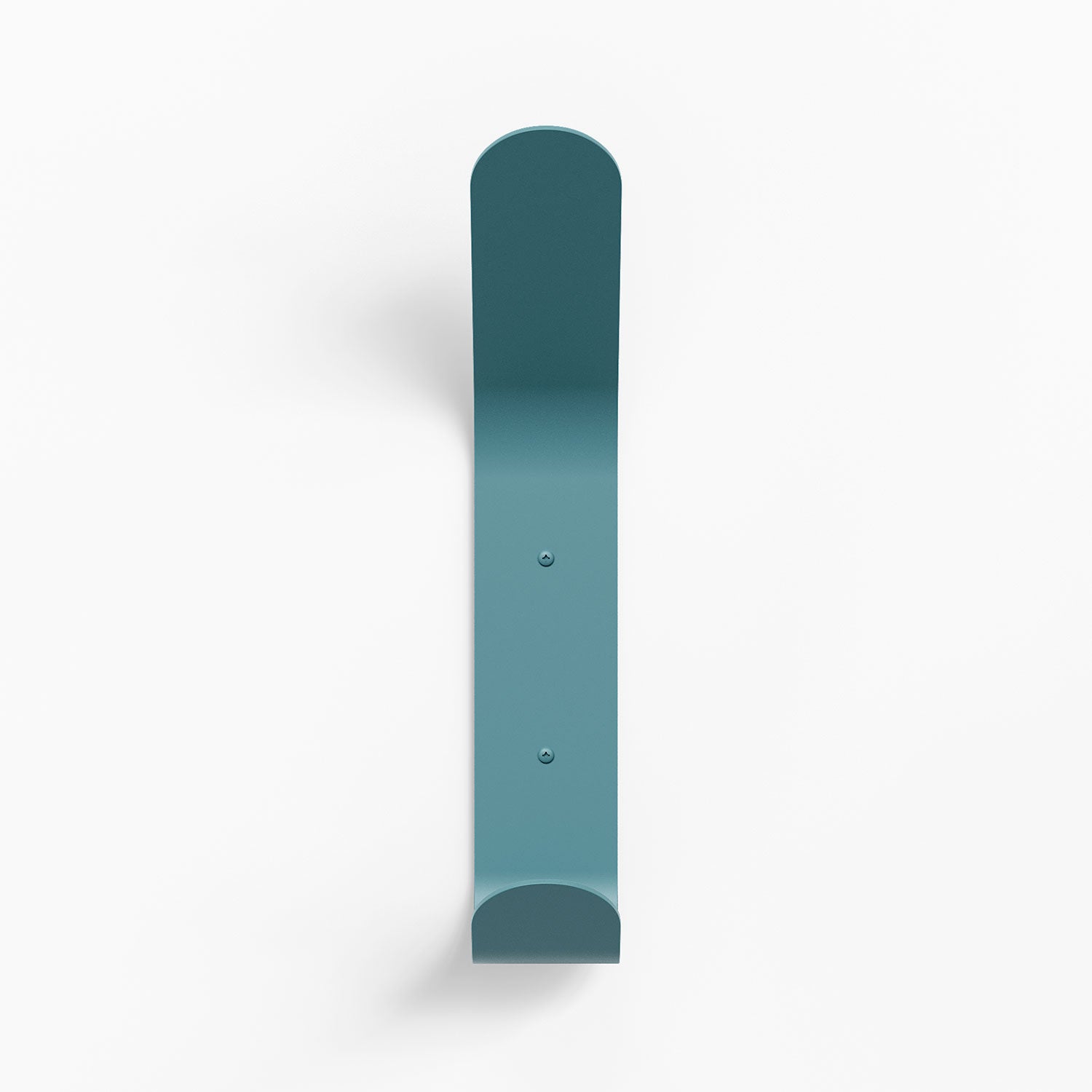 Doohooky El Maximo Wall Hook in steely blue steel with minimalist durable design for versatile wall hooks and organization