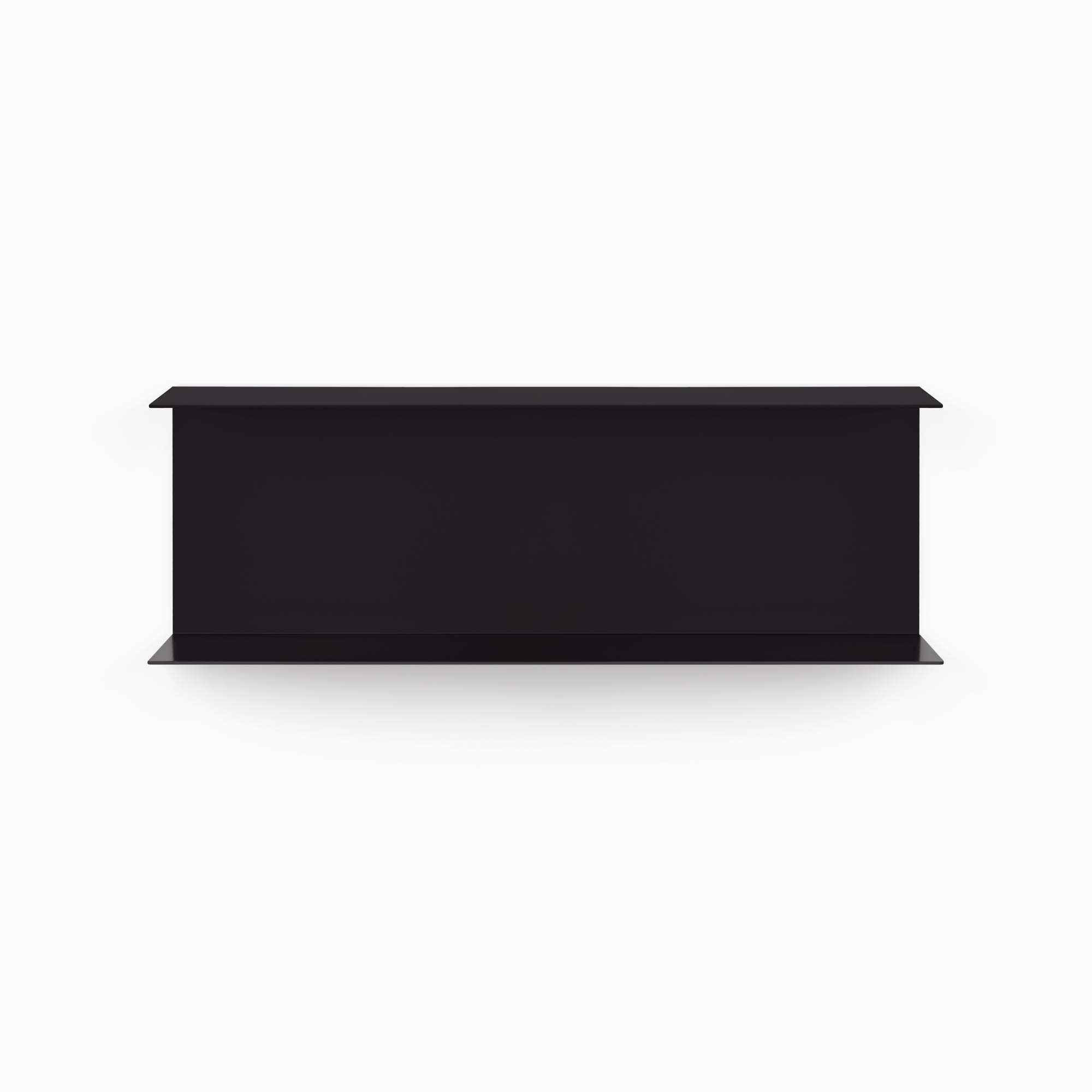 Double Bender Metal Wall Shelf