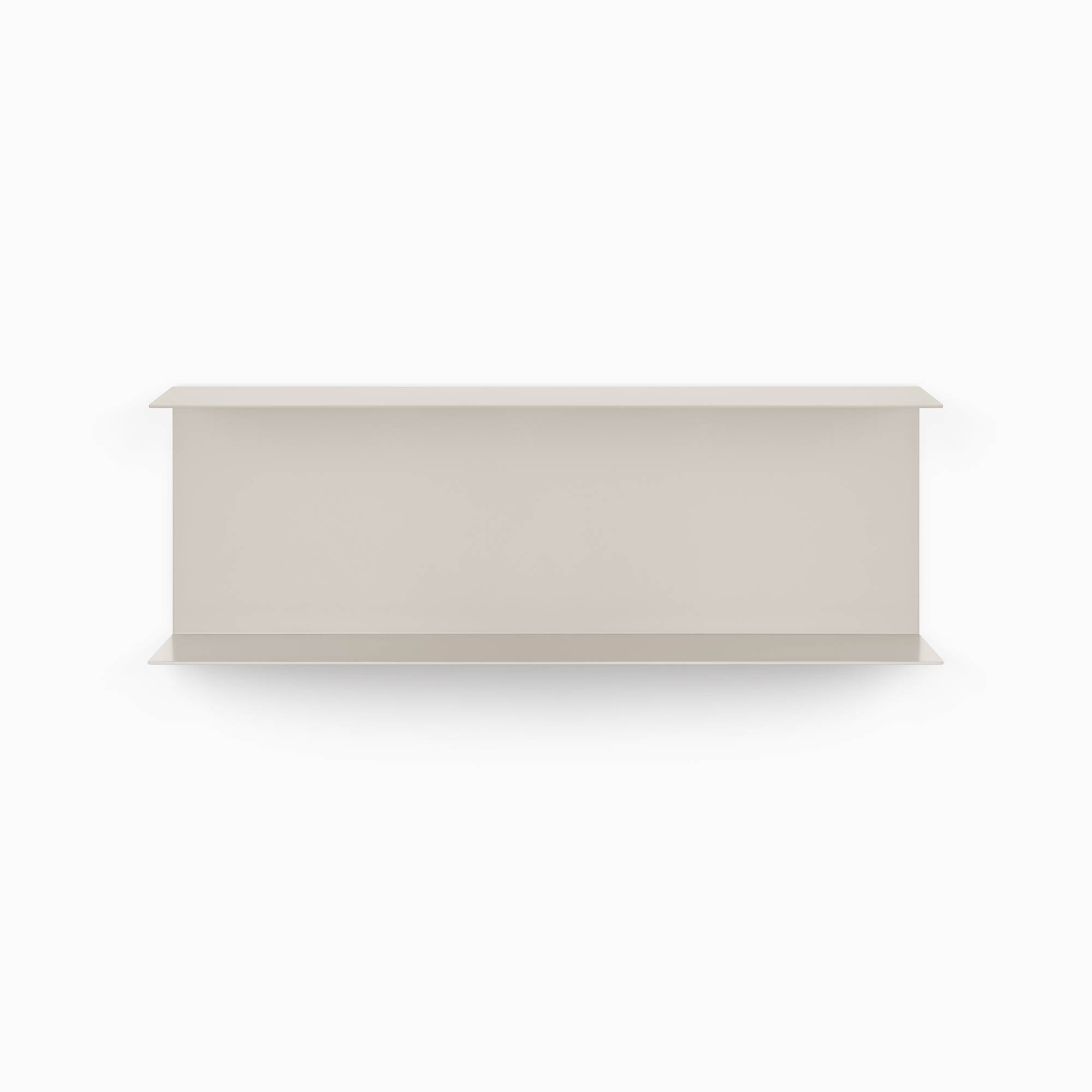 Double Bender Metal Wall Shelf