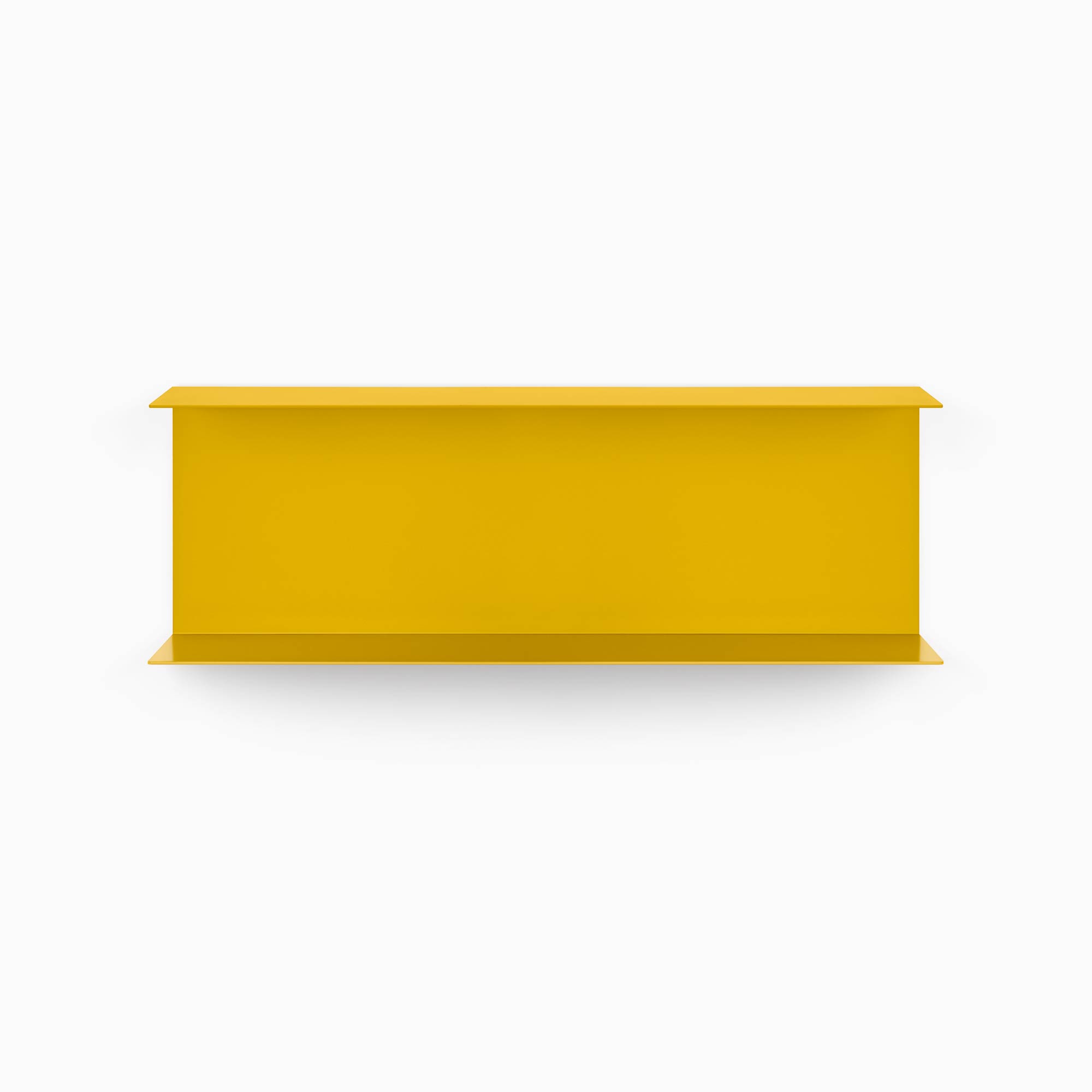 Double Bender Metal Wall Shelf