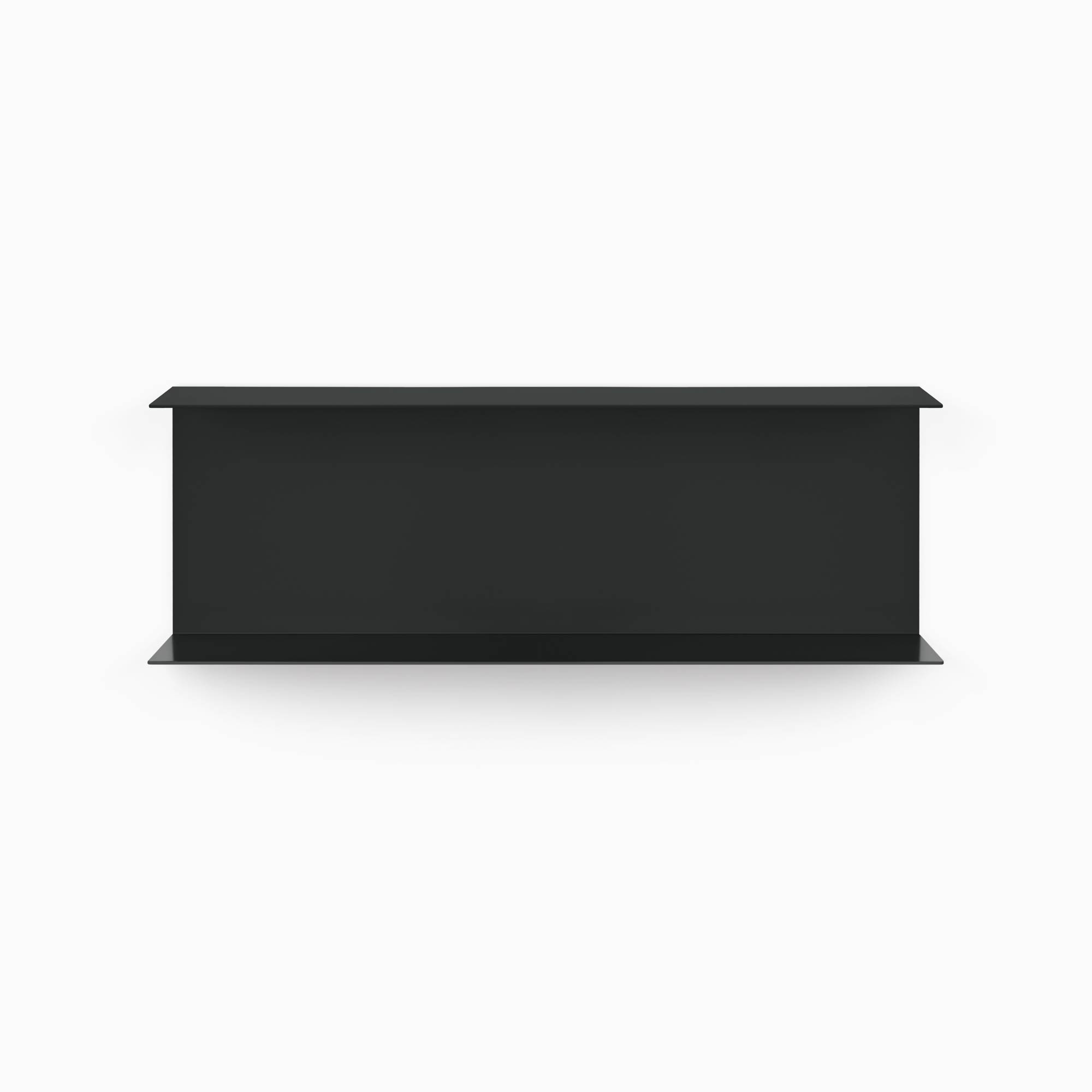 Double Bender Metal Wall Shelf