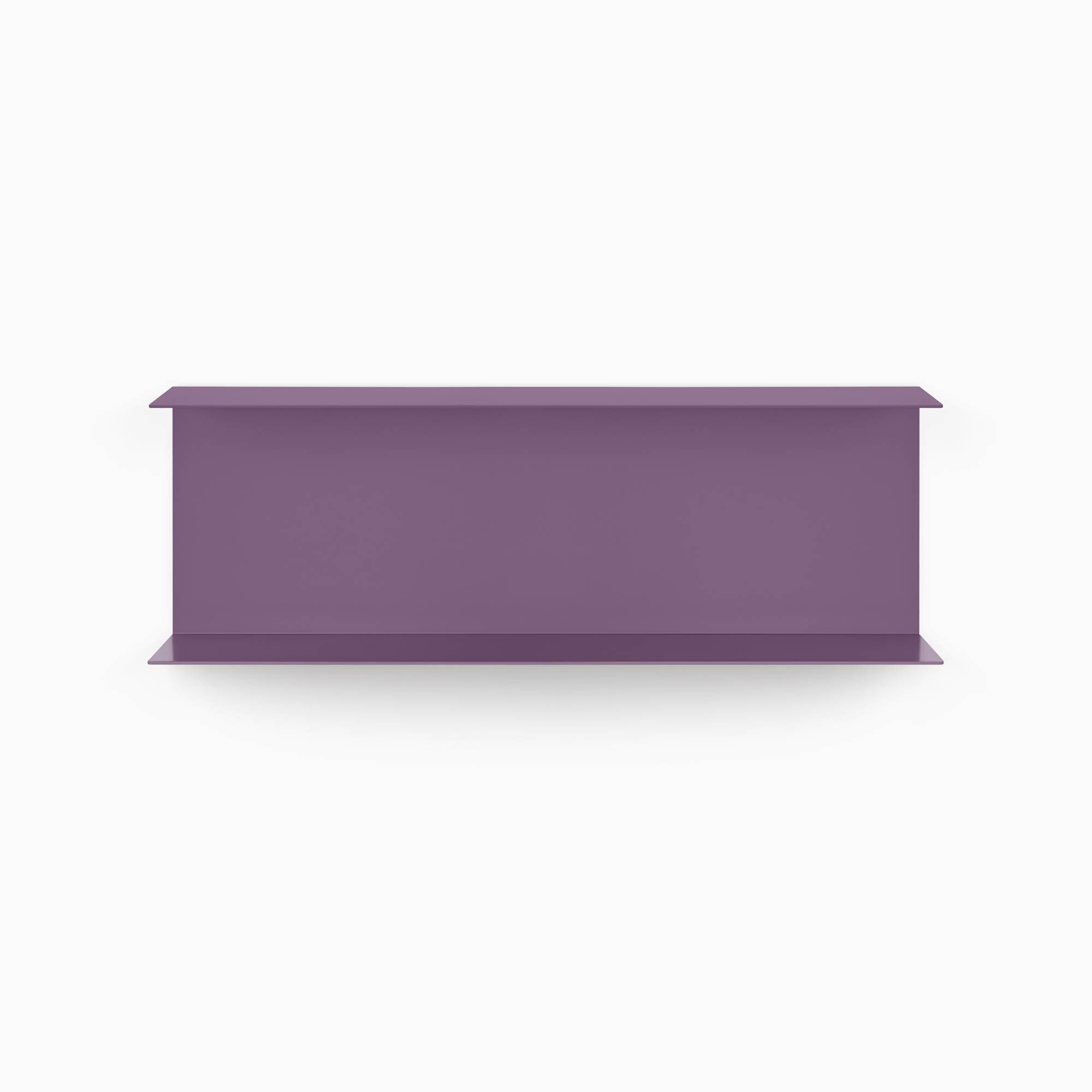 Double Bender Metal Wall Shelf