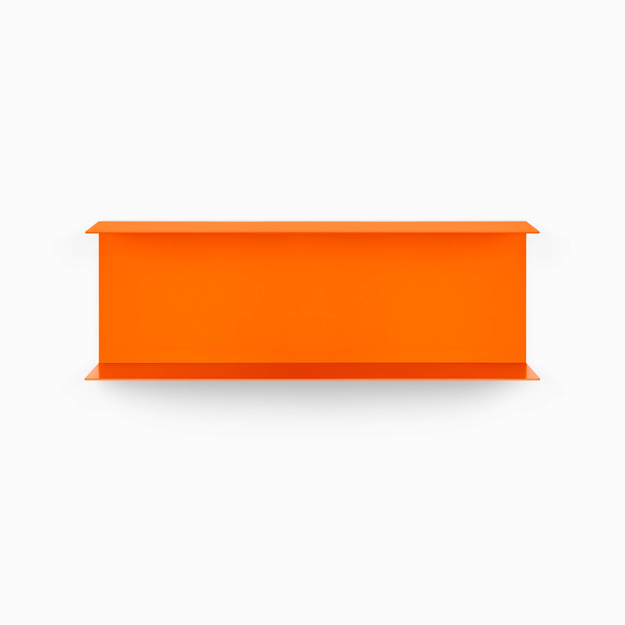 Double Bender Metal Wall Shelf