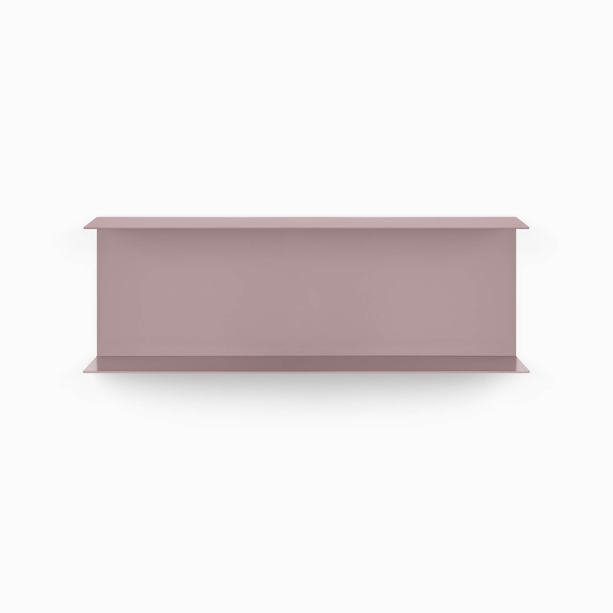 Double Bender Metal Wall Shelf