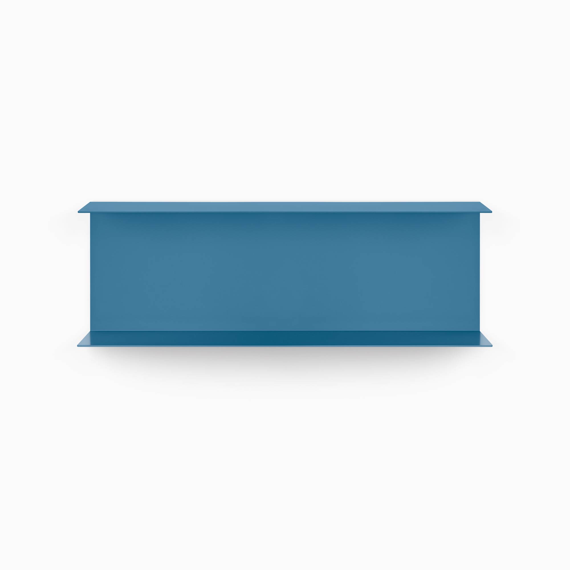 Double Bender Metal Wall Shelf