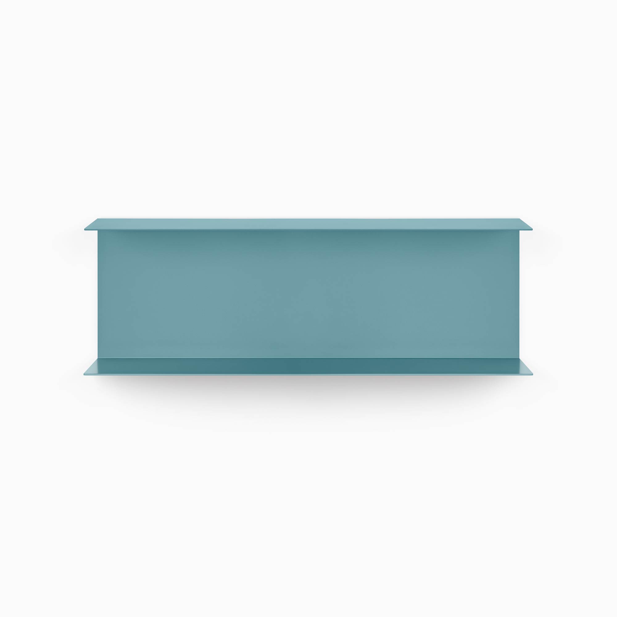 Double Bender Metal Wall Shelf