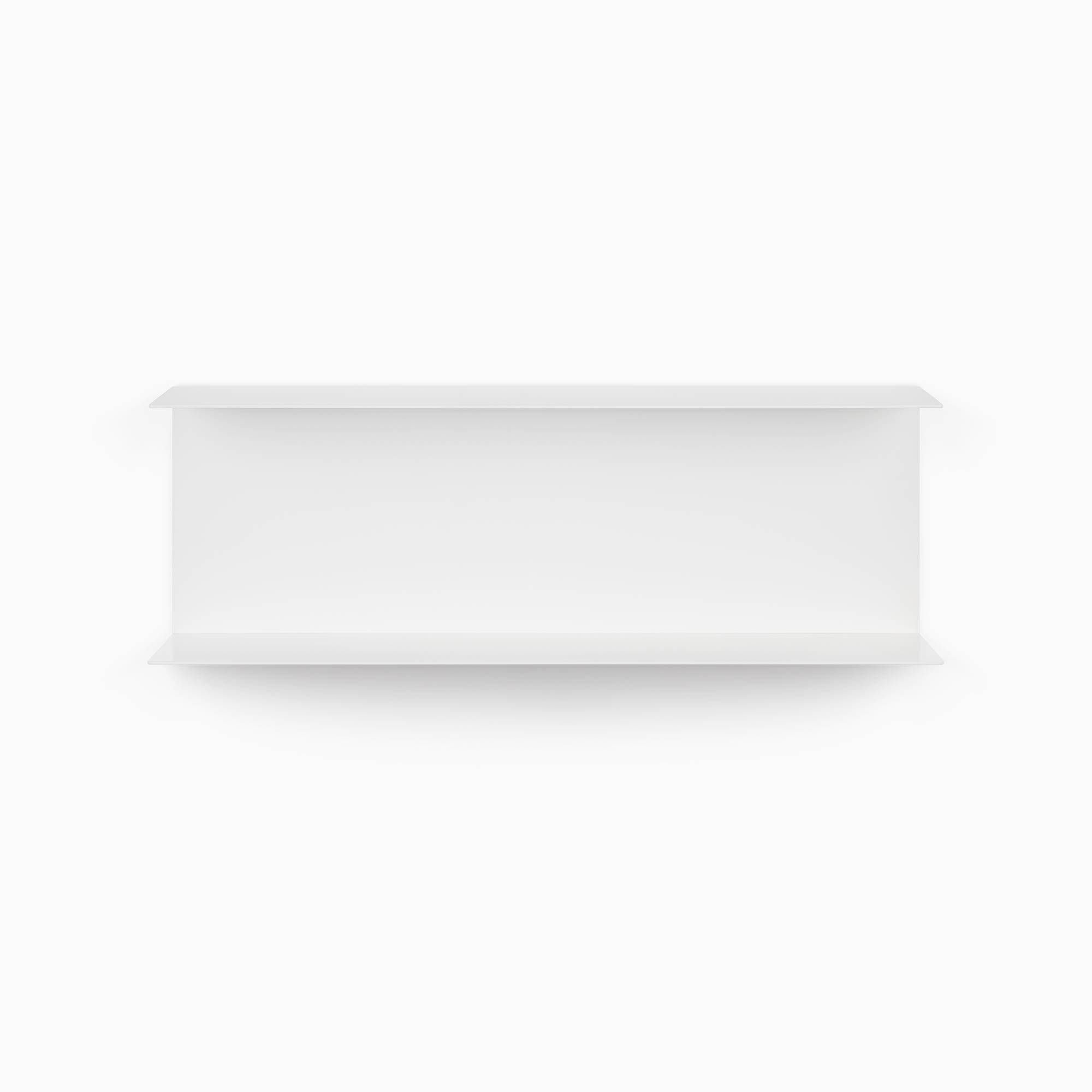 Double Bender Metal Wall Shelf