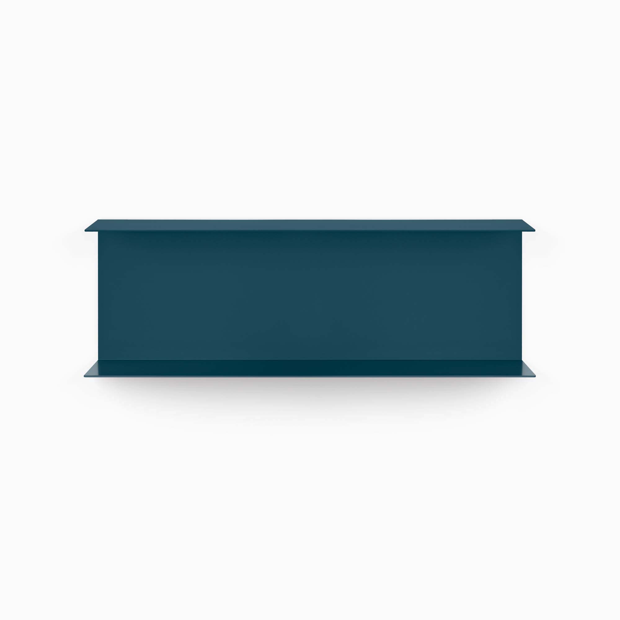 Double Bender Metal Wall Shelf