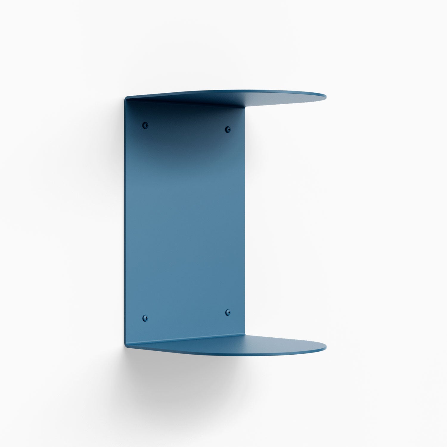 Double Rainbow Metal Wall Shelf
