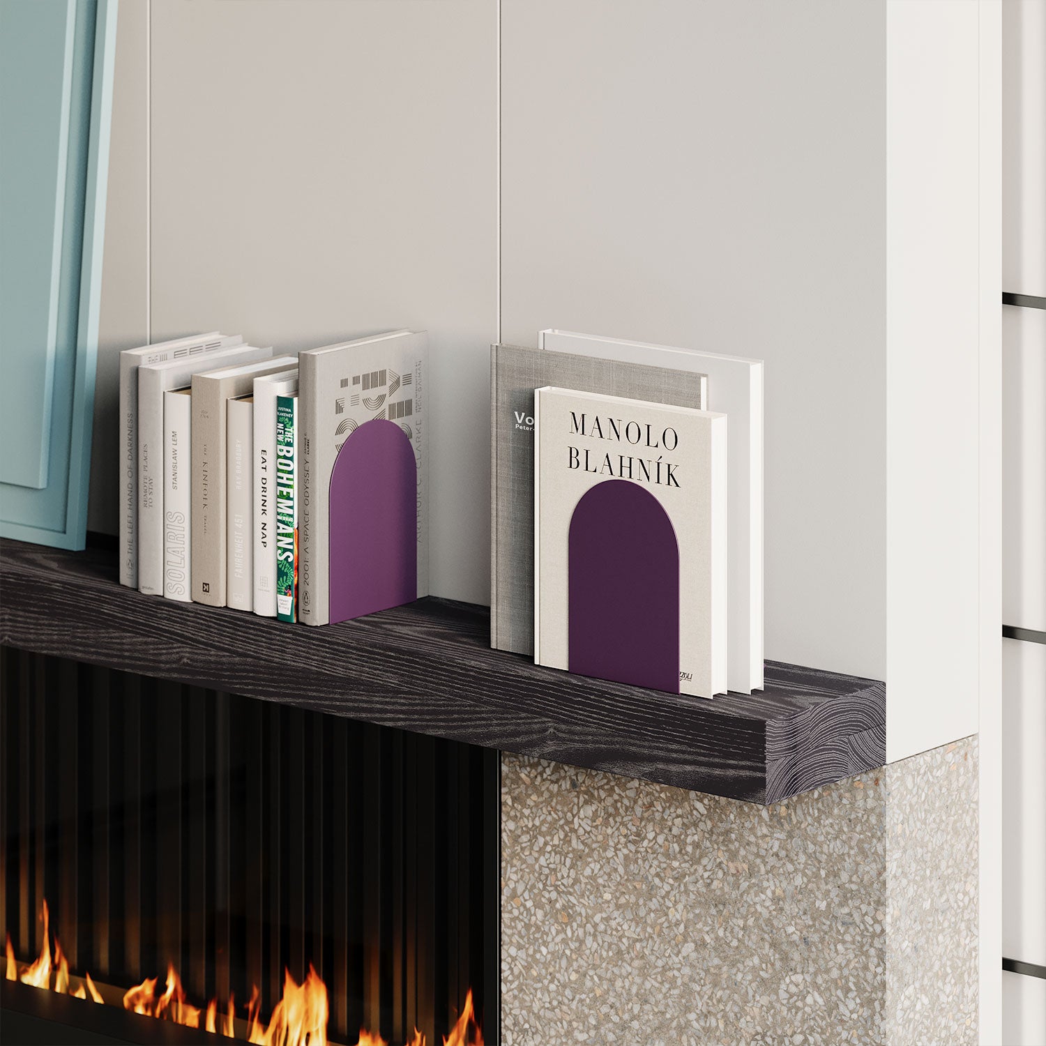 Geo Round Bookend (Set of Two)
