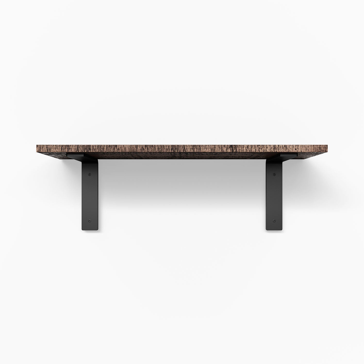Leif Nutmeg Rustic Wall Shelf