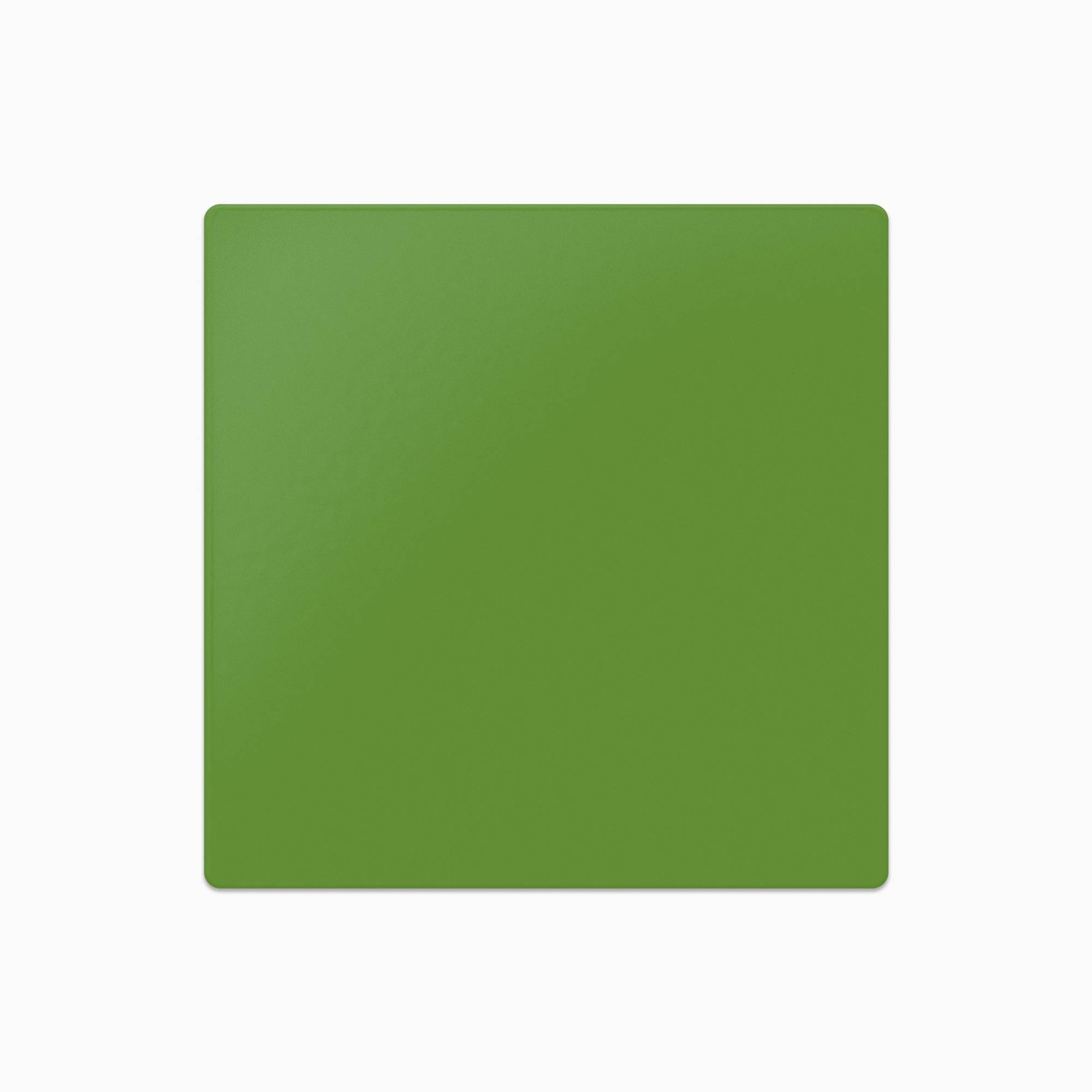 Clearance — Bender FM 1 Metal Wall Shelf — 36" length x 6" depth in a smooth vibrant green finish for metal floating shelves