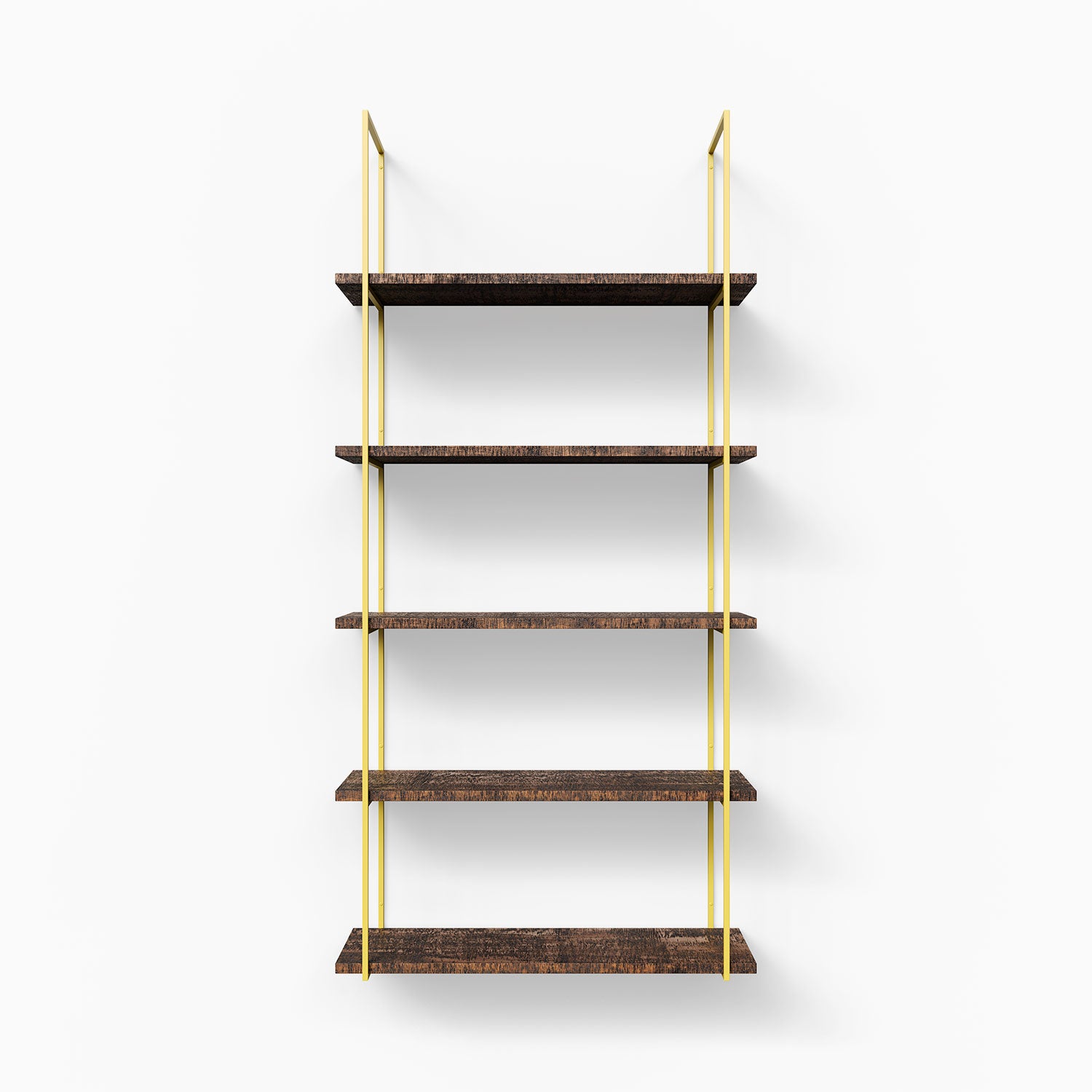Lloyd Espresso Rustic 5 Tiered Shelf