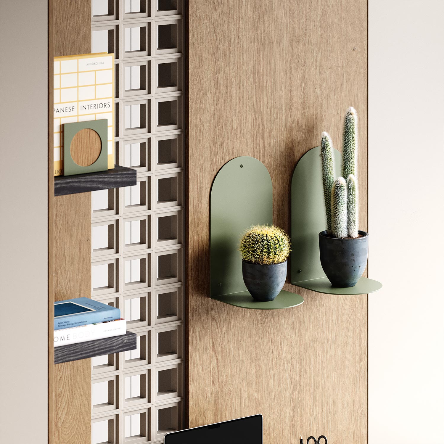 Perch Round Plant Shelf
