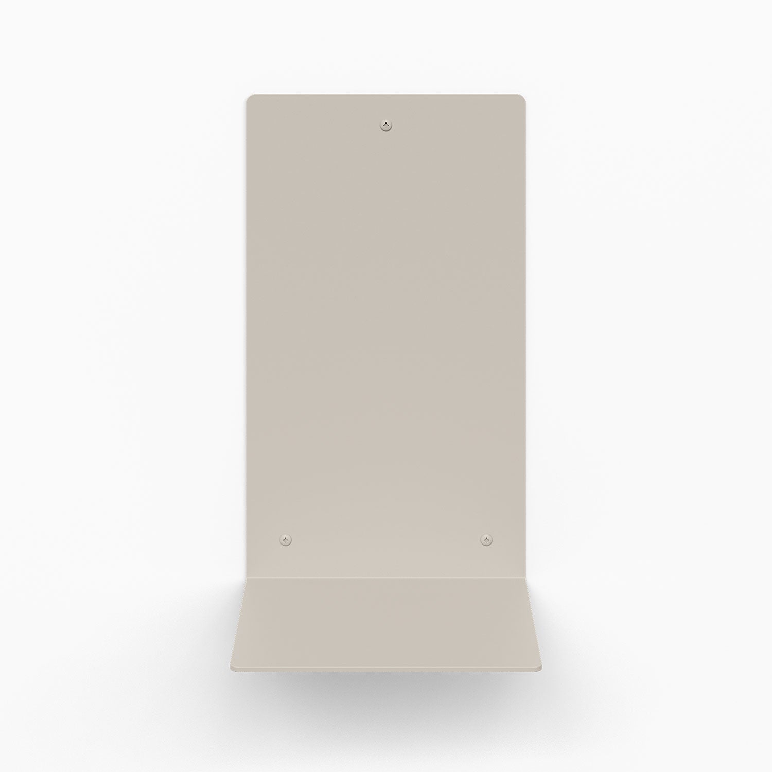 Perch Square Plant Shelf in concrete steel with sleek minimalist design for versatile wall-mounted display and organization