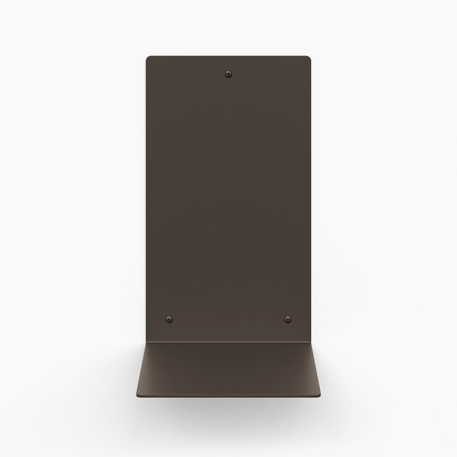 Perch Square Plant Shelf in tungsten steel with minimalist design for sleek wall-mounted plant display and organization