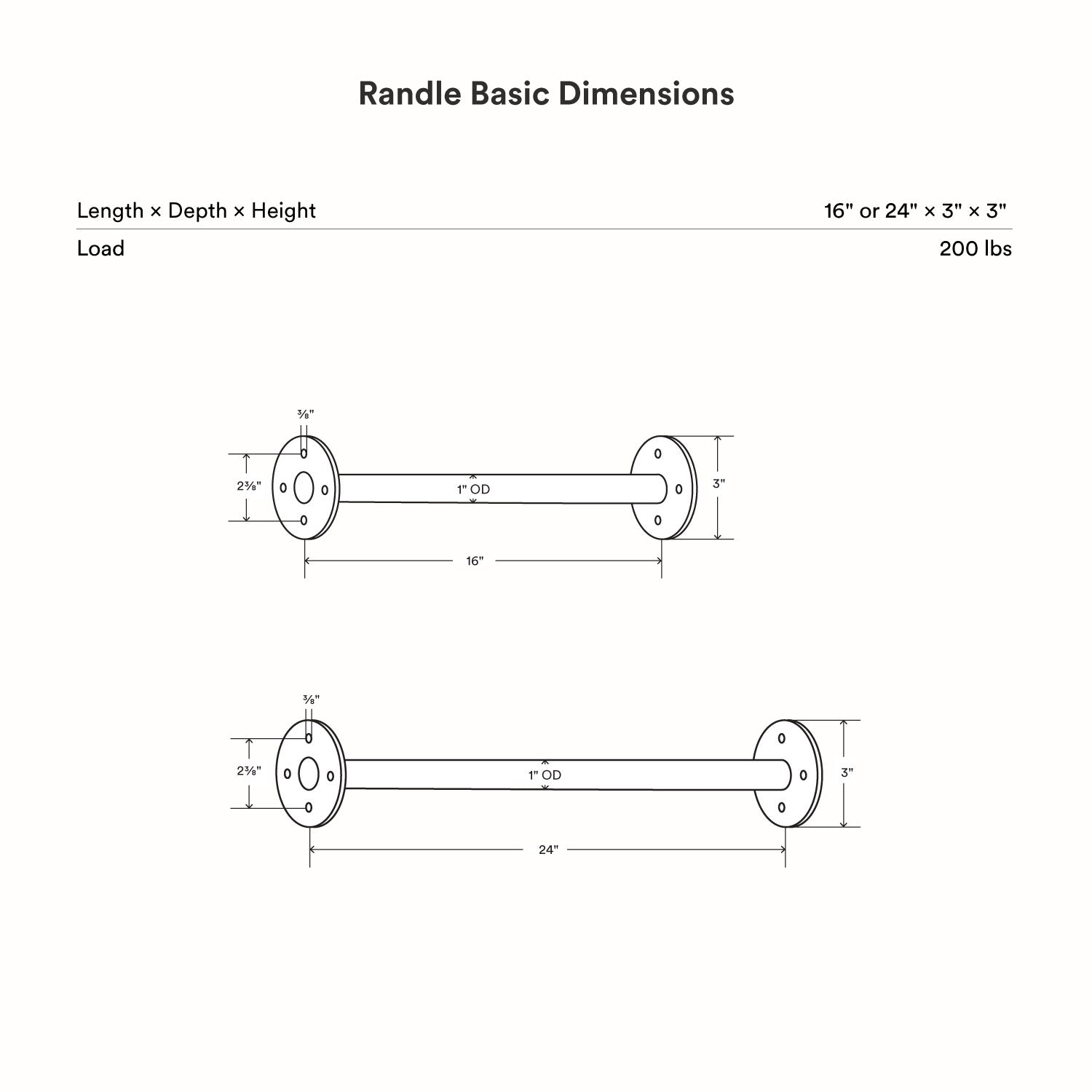 Randle Basic Monkey Bars + Wall Ladder