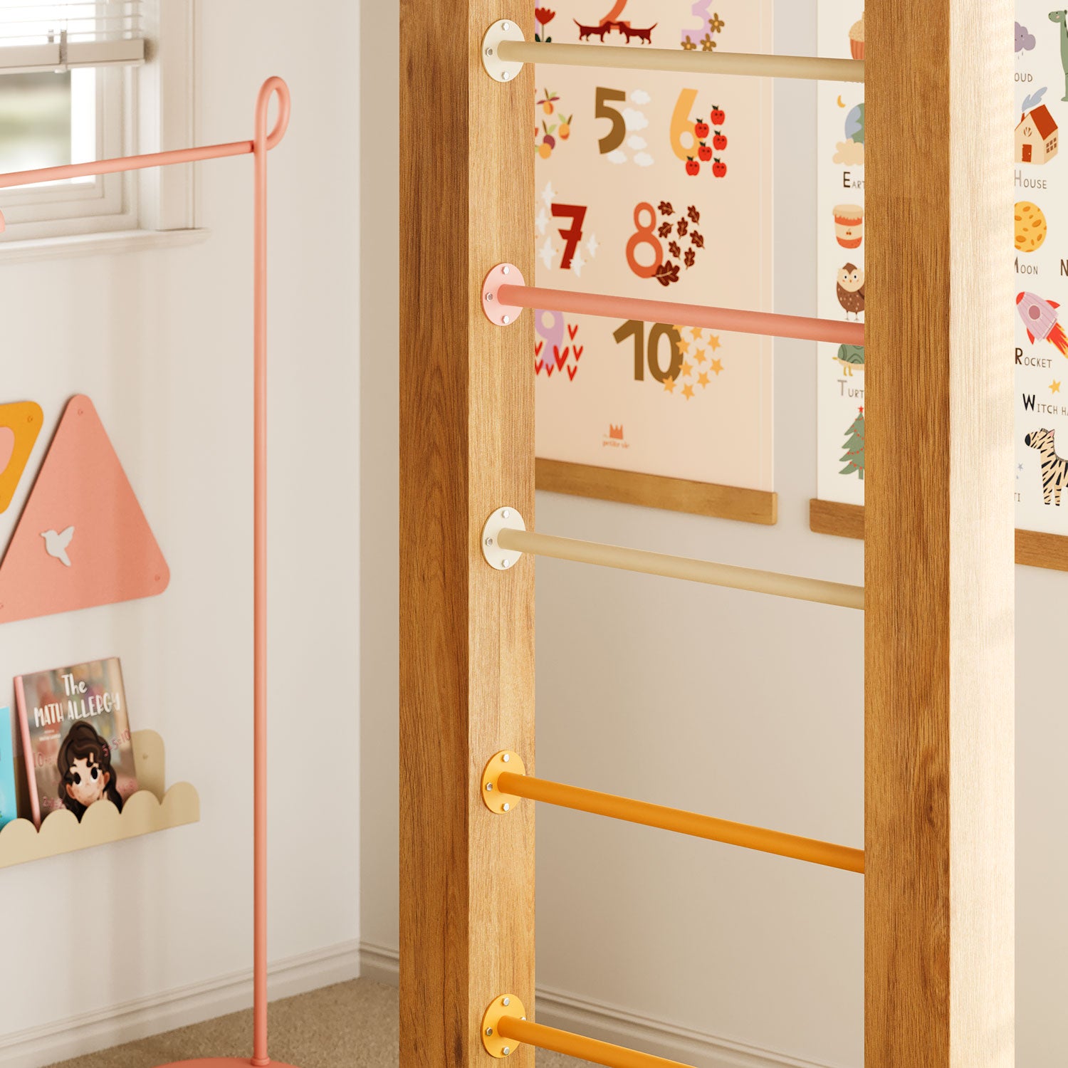 Randle Basic Monkey Bars + Wall Ladder