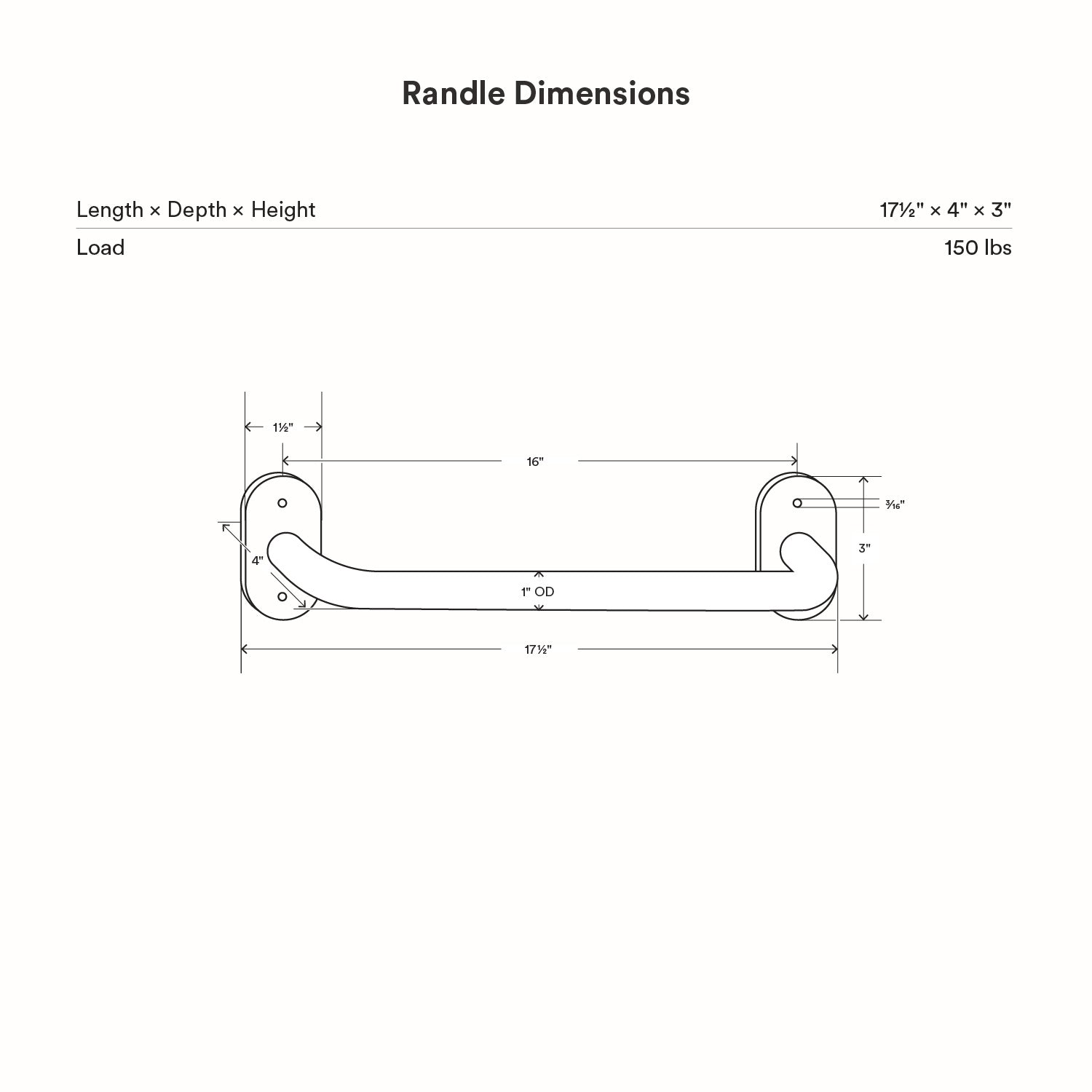 Randle 16" (New) Monkey Bars + Wall Ladder