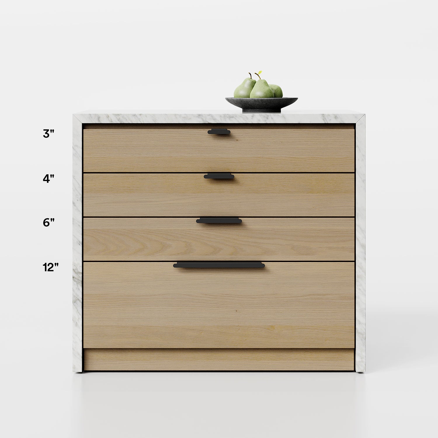 Rem Cabinet Pull - Center
