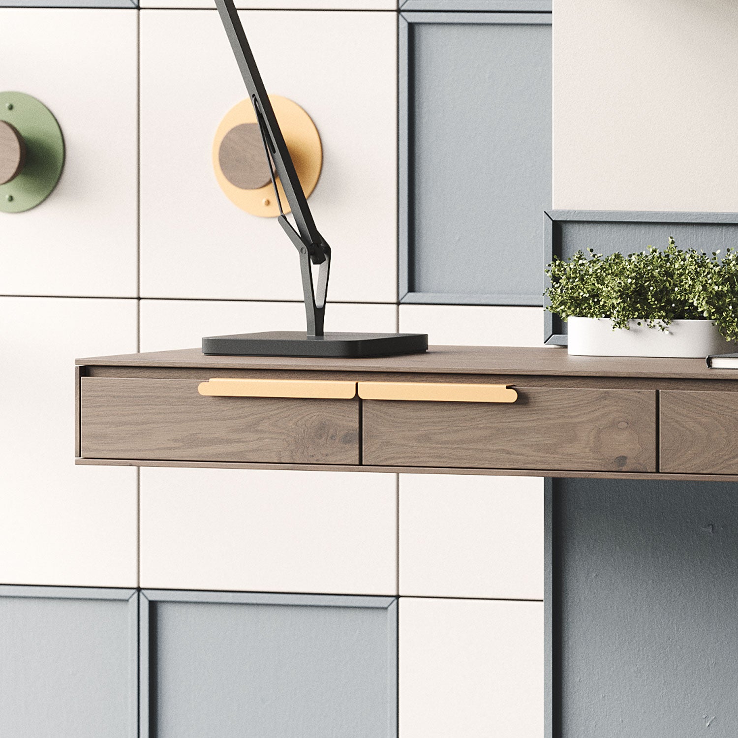 Rem Cabinet Pull - Left