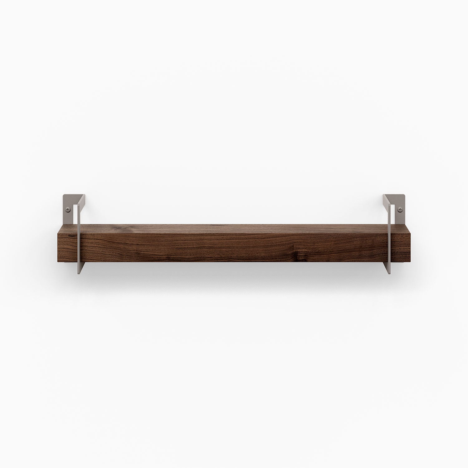 Shortie Walnut Wall Shelf