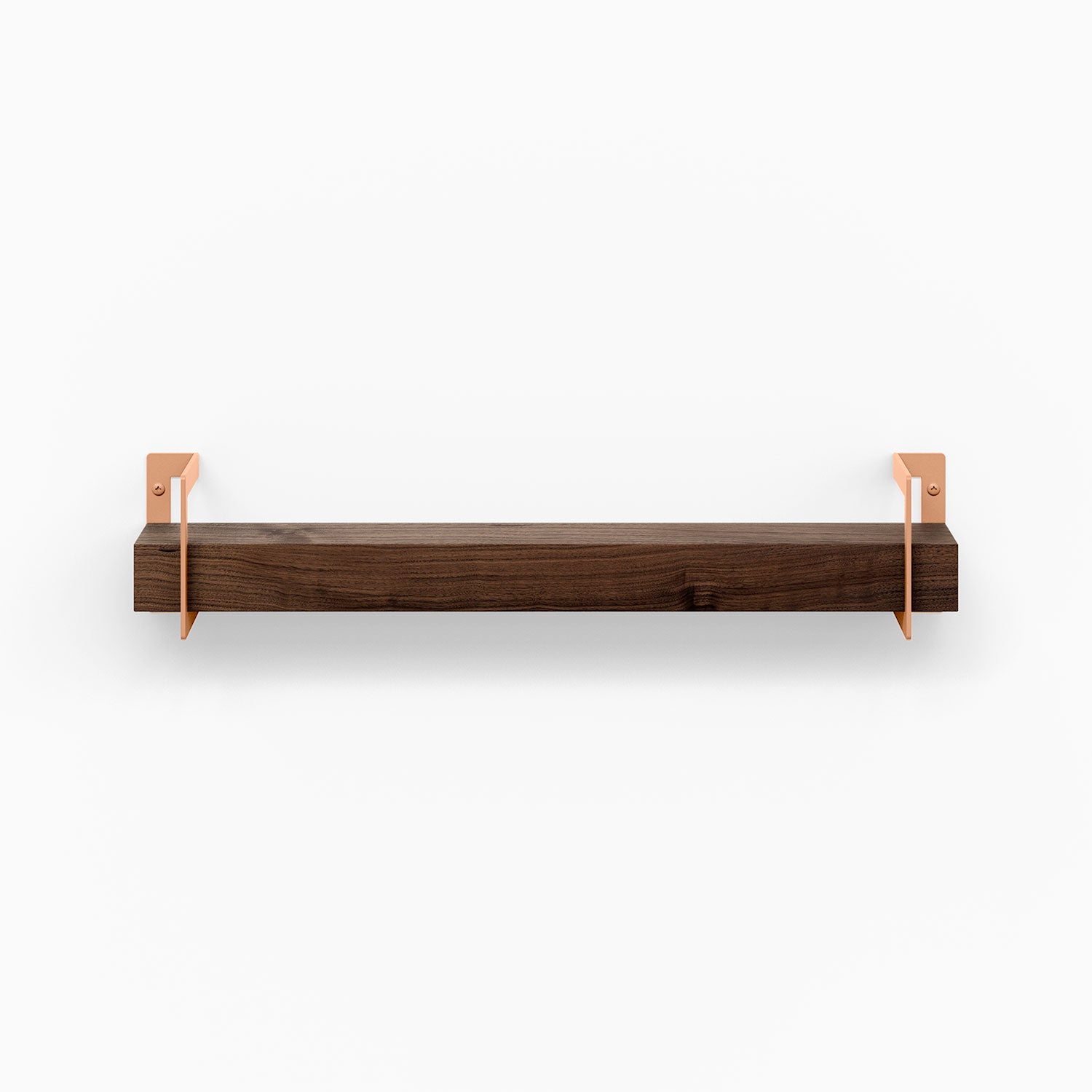 Shortie Walnut Wall Shelf